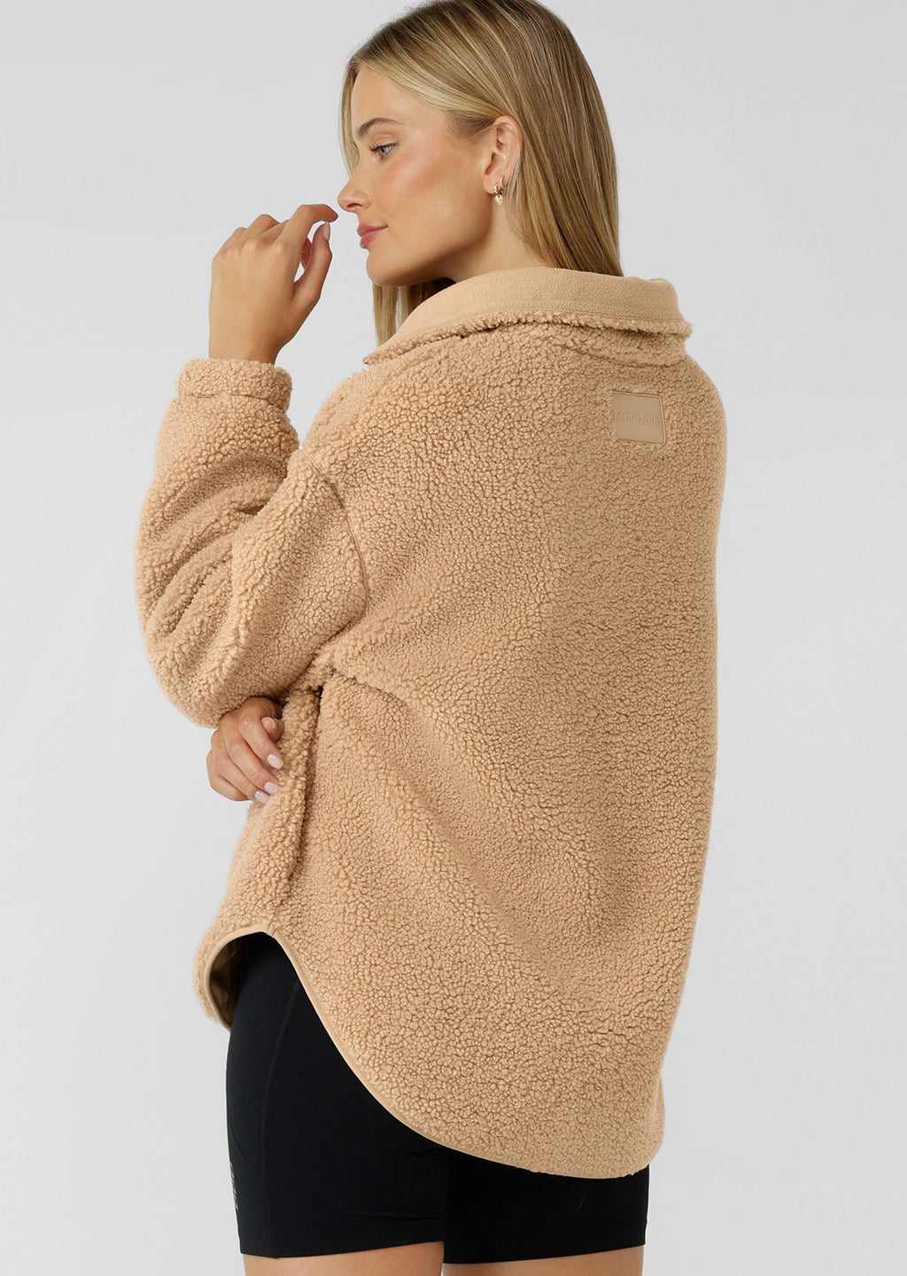 Field Teddy Half Zip Sweat