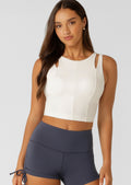 Elements Cropped Active Bra Tank Combo
