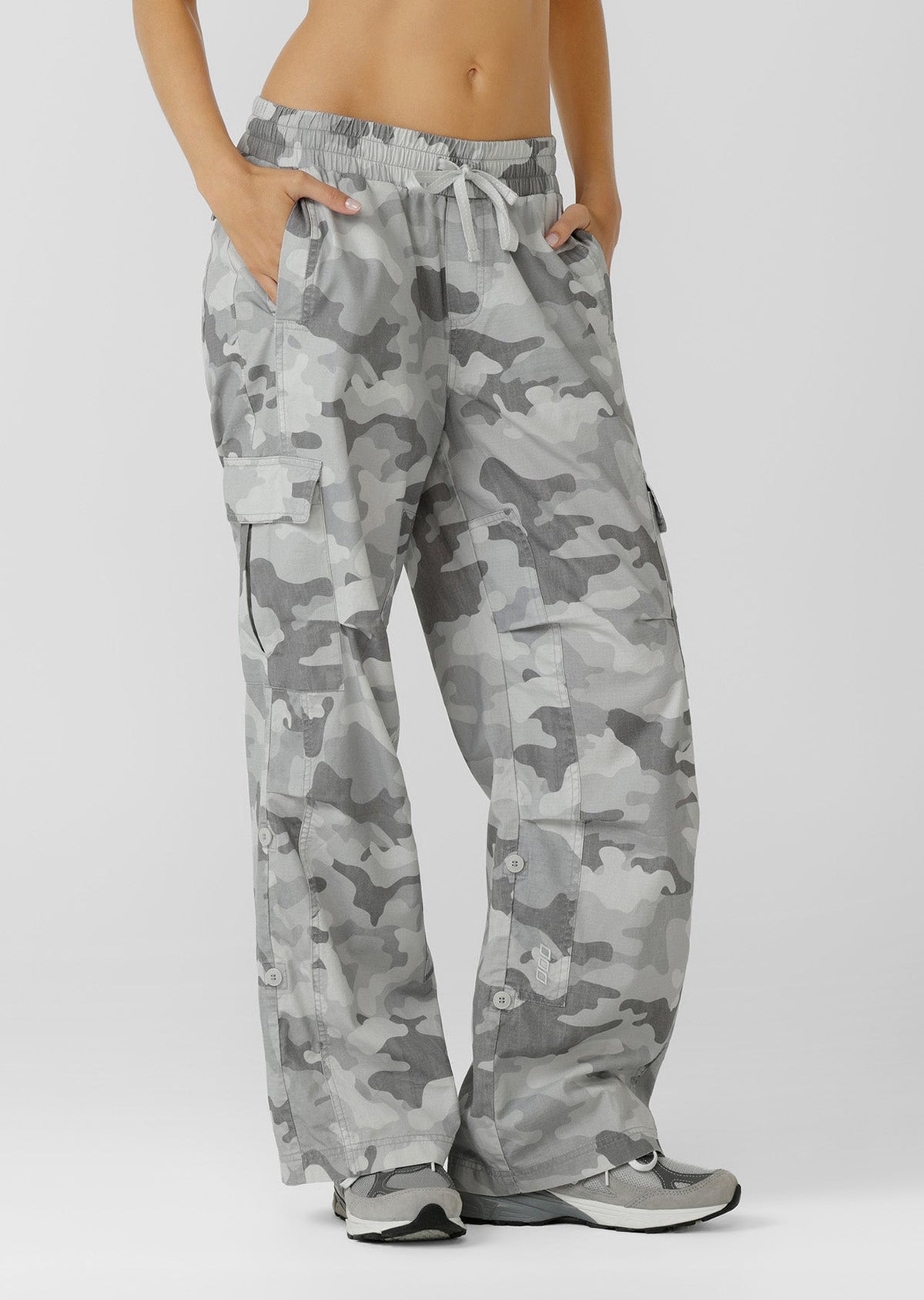 Authentic Washed Camo Cargo Pants