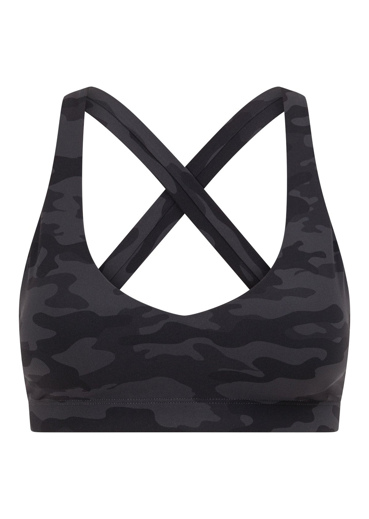 Cute In Camo Sports Bra