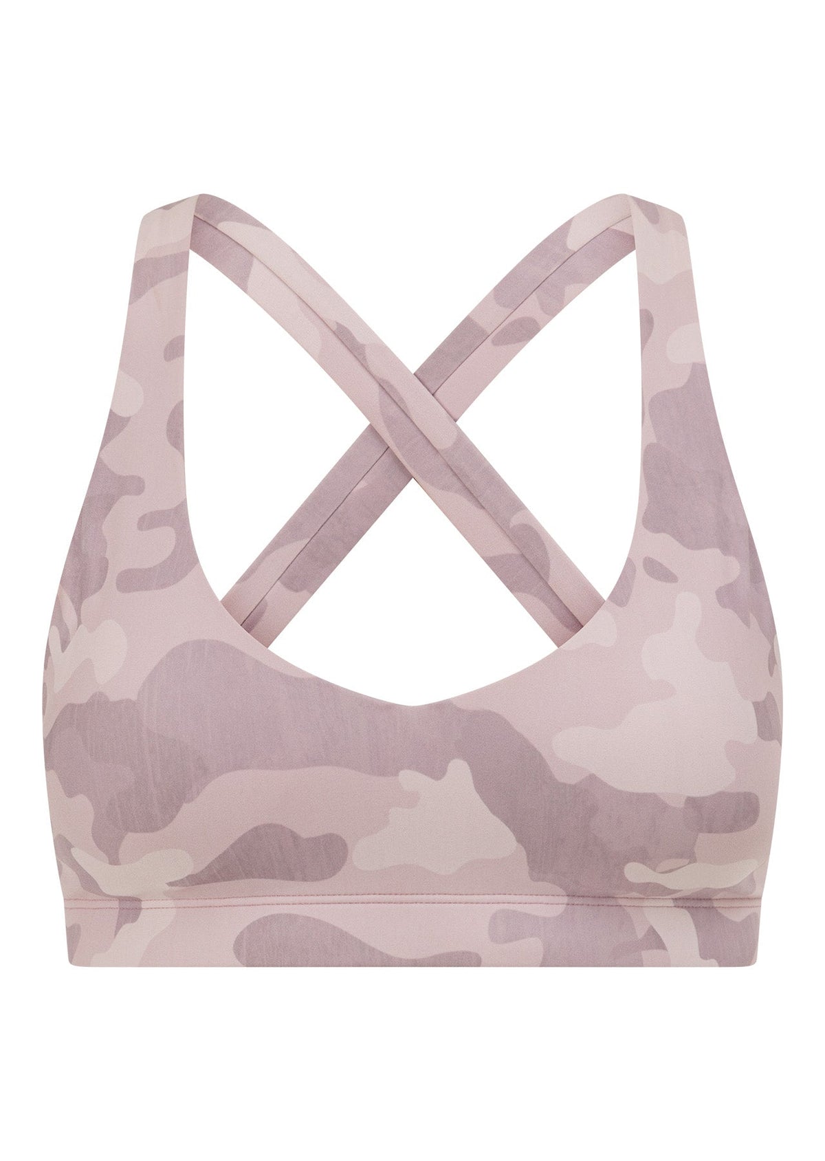 Cute In Camo Sports Bra