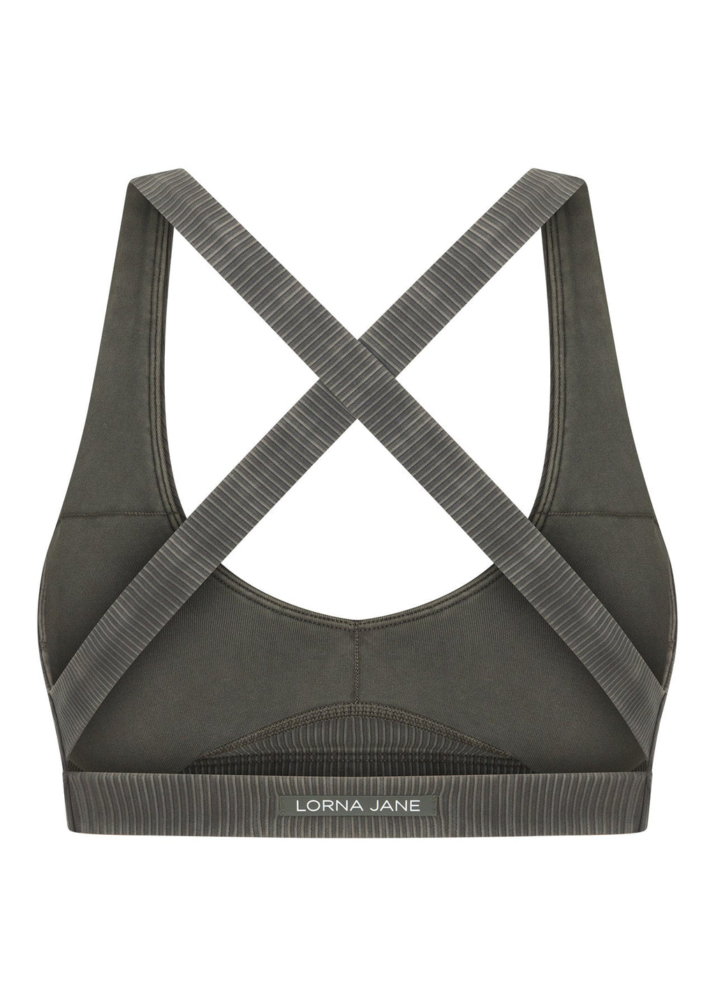 Perform Washed Rib Sports Bra