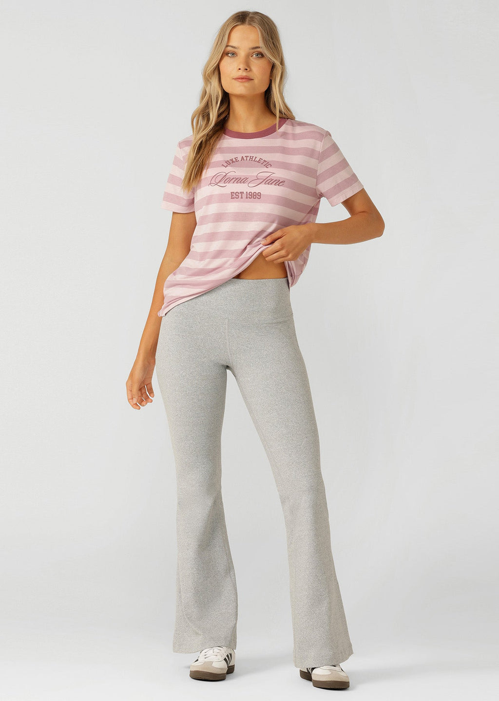 Luxe Athletic Stripe T-Shirt
