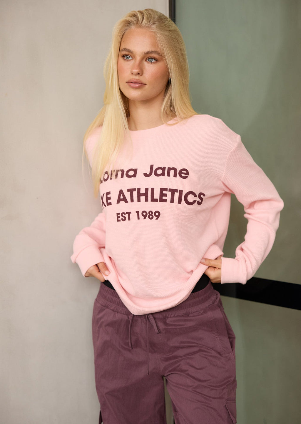 Off Duty Waffle Long Sleeve T-Shirt