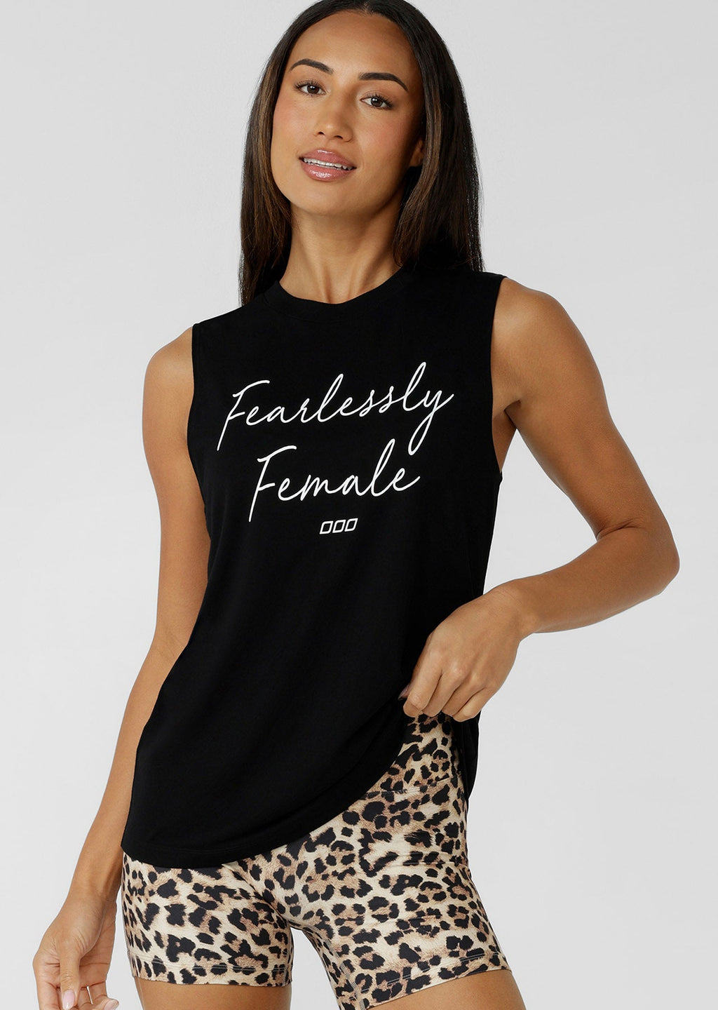 Fearlessly Female Muscle Tank