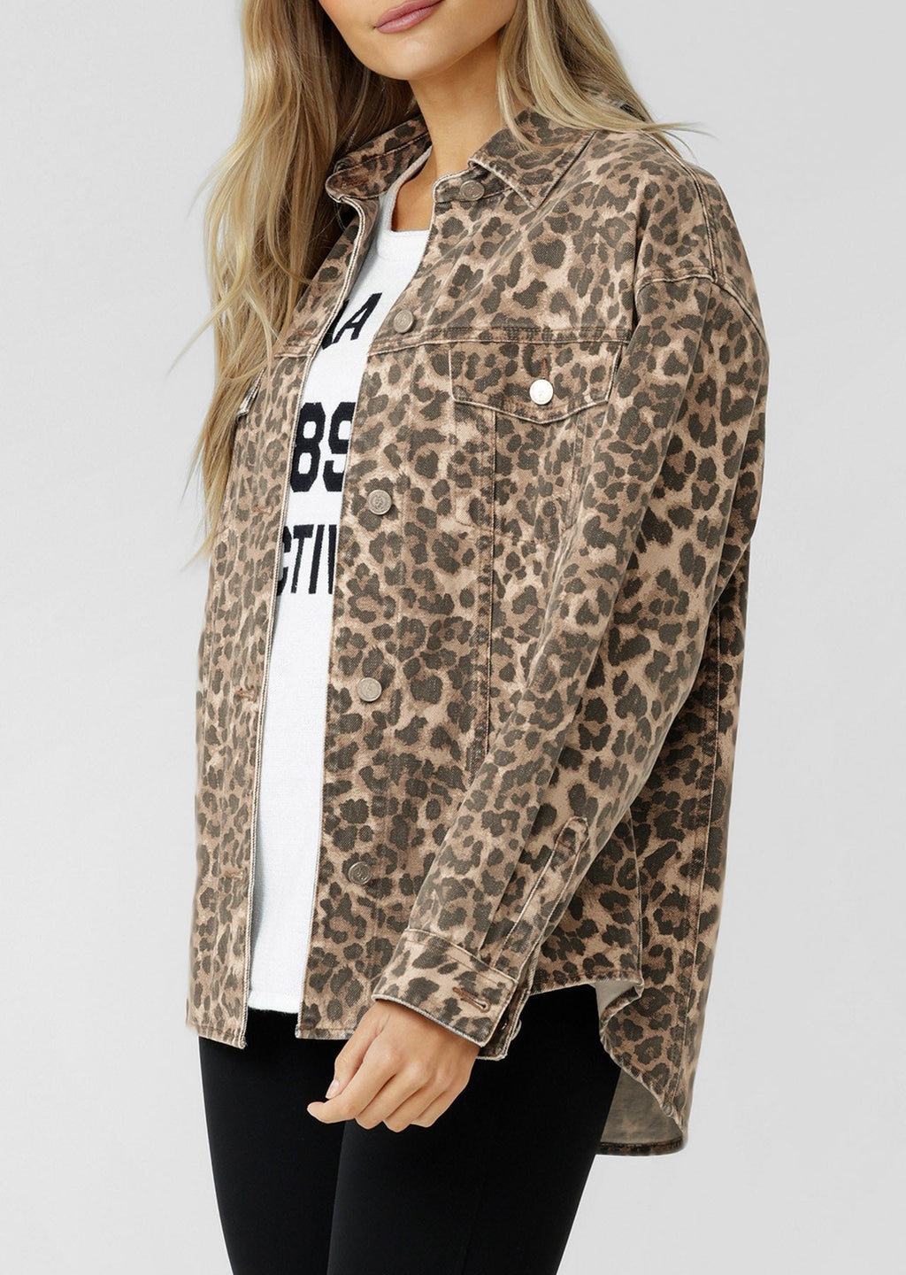 Gone Wild Faded Denim Overshirt
