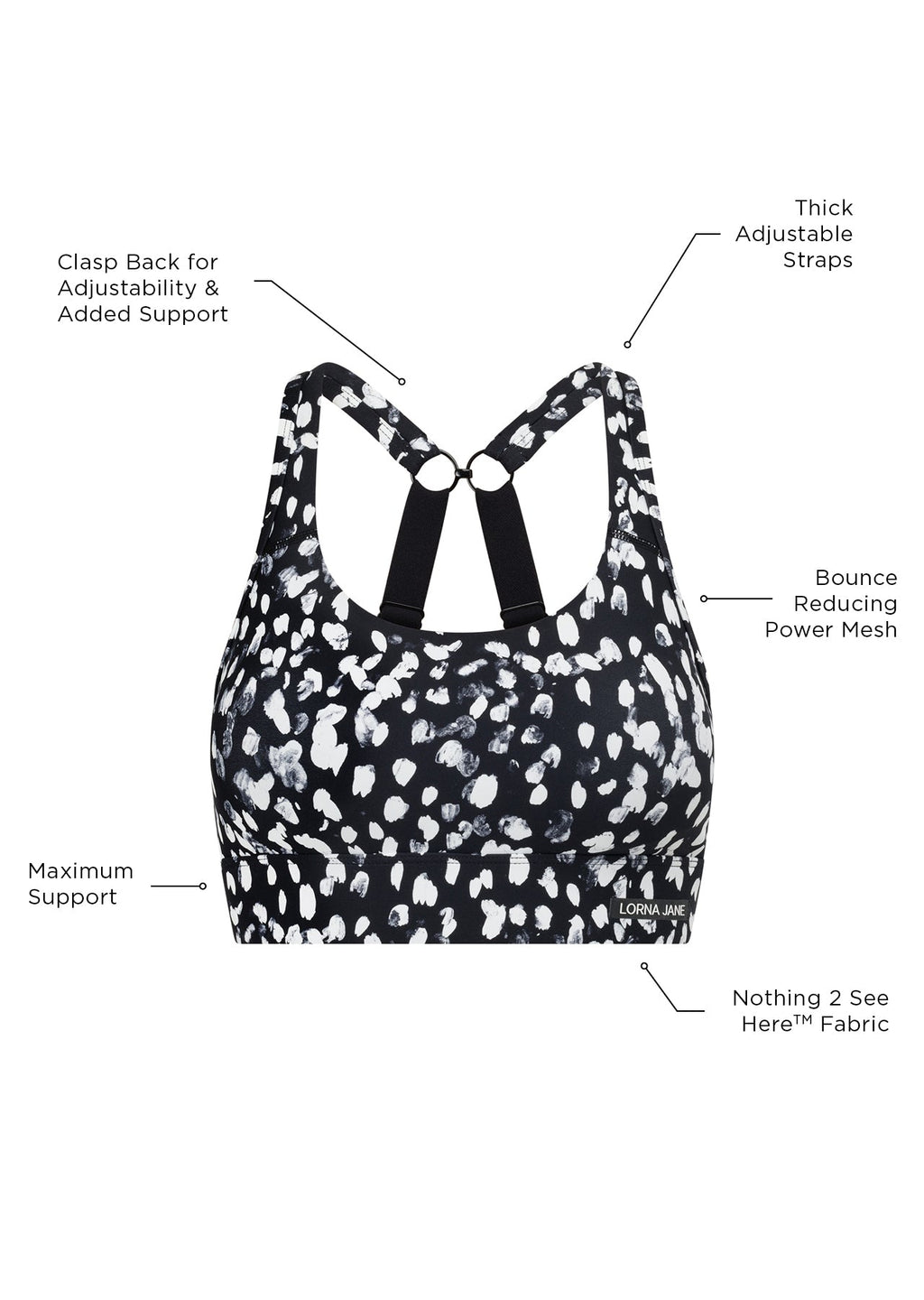 Amy Maximum Support Sports Bra