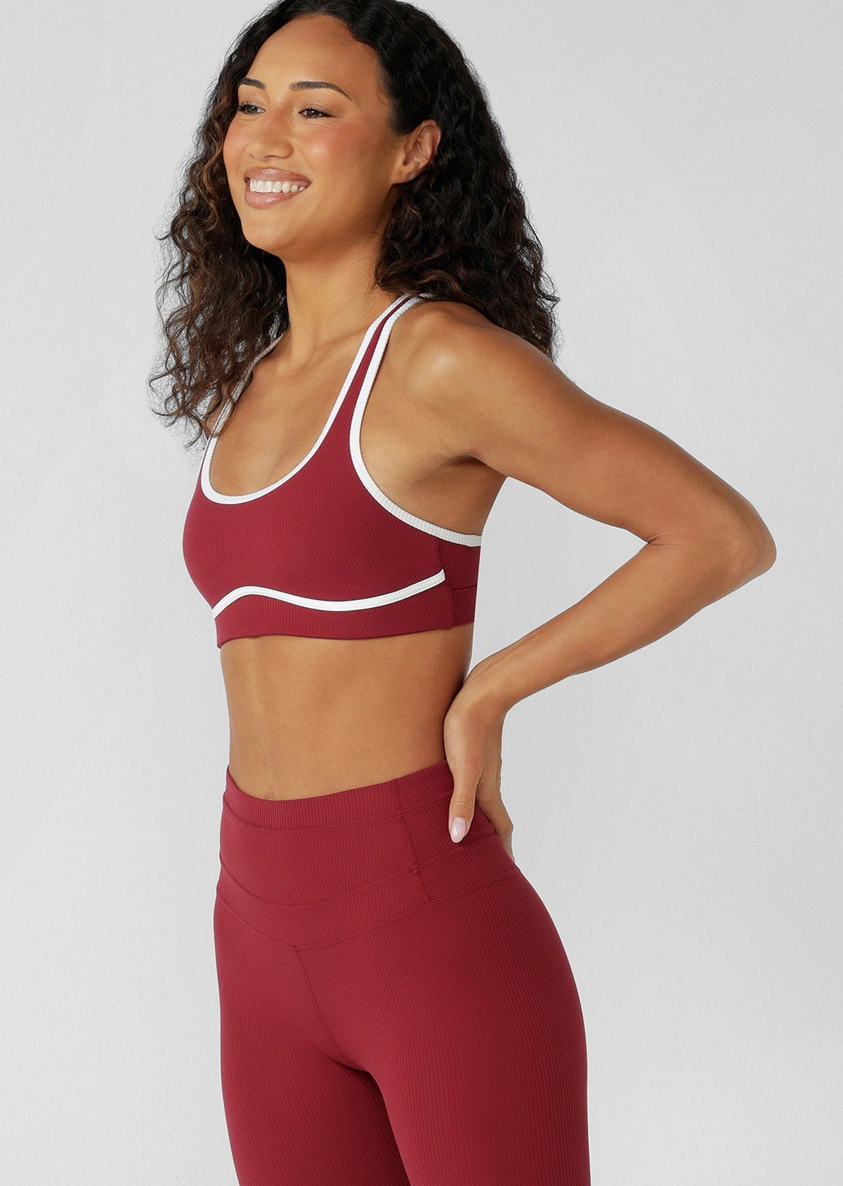 Paros Rib High Support Sports Bra