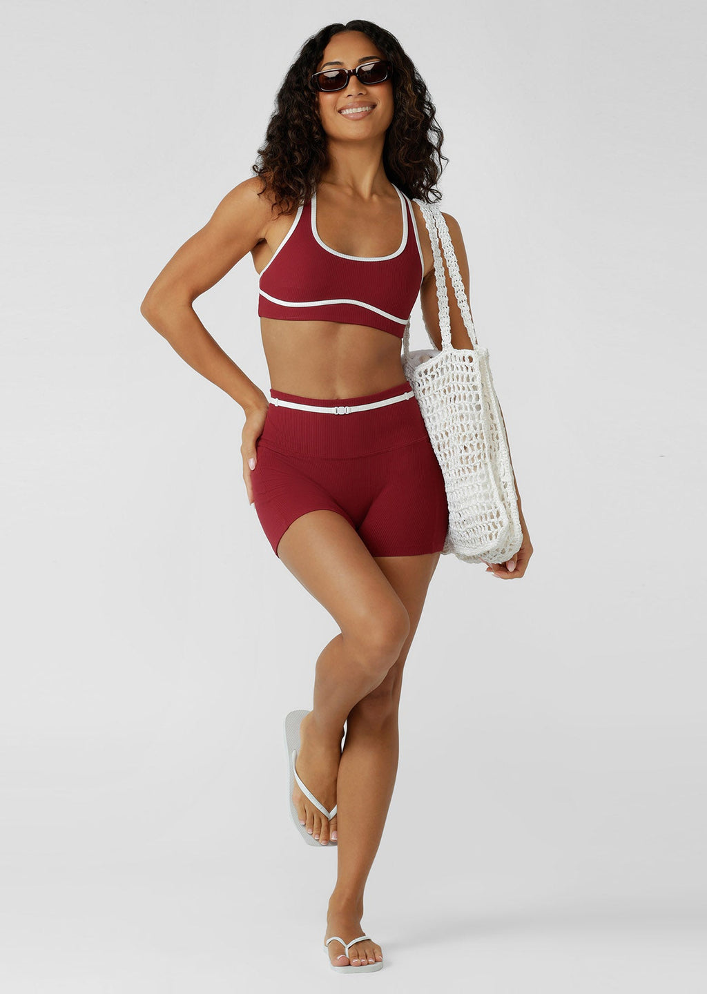 Paros Rib High Support Sports Bra