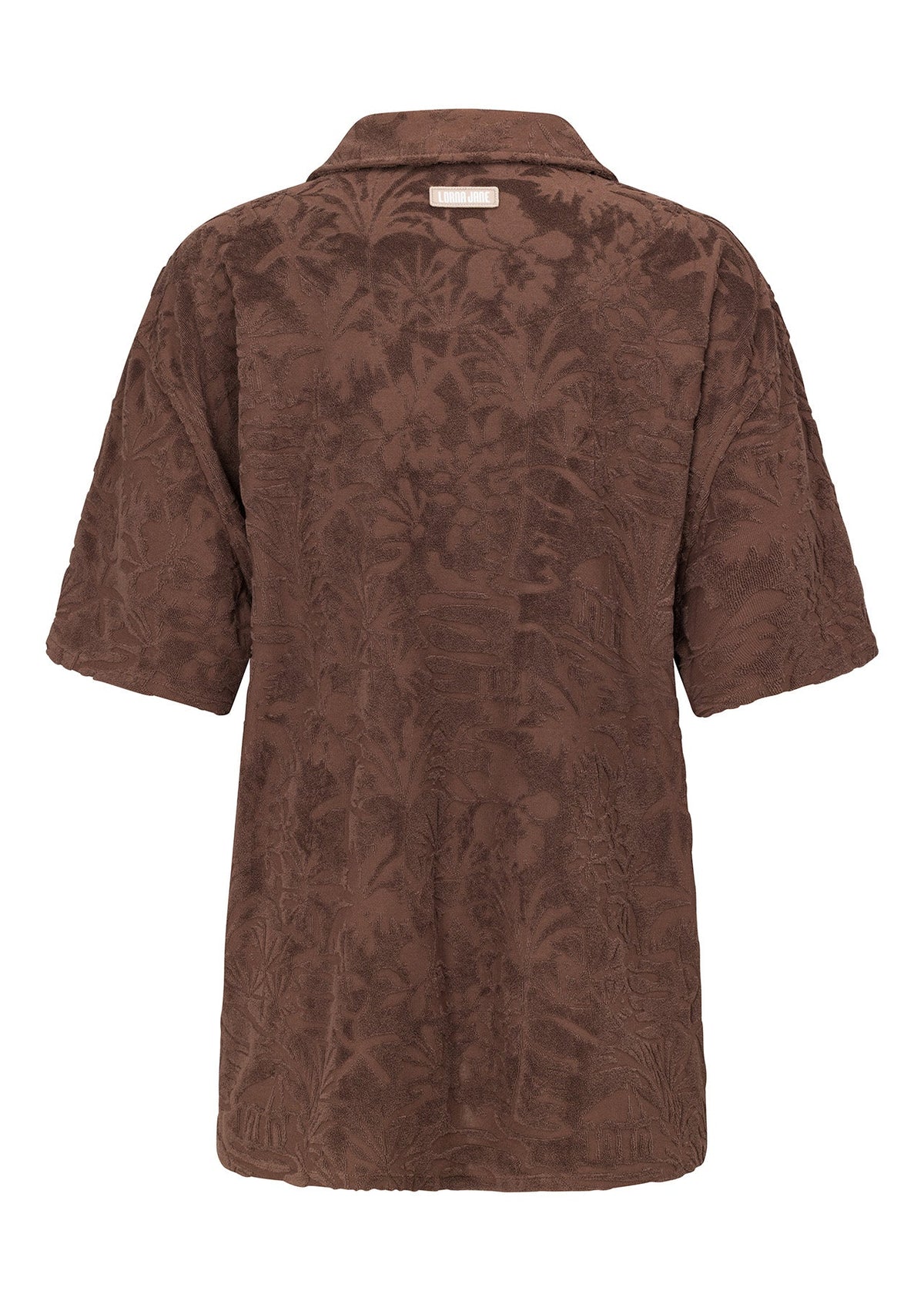 Dusty Palm Towelling Shirt