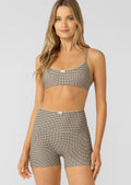 Dream Maker Gingham Sports Bra