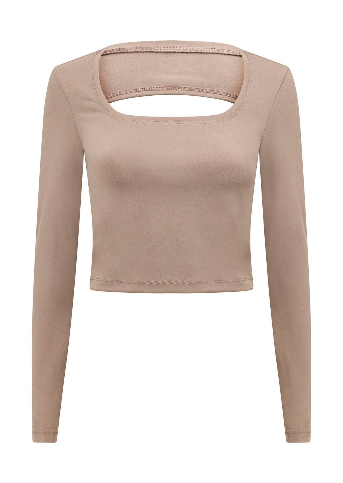 Lifted Active Cropped Long Sleeve Top