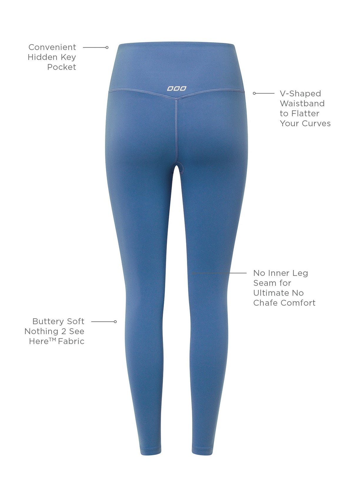 Lotus No Chafe Ankle Biter Leggings