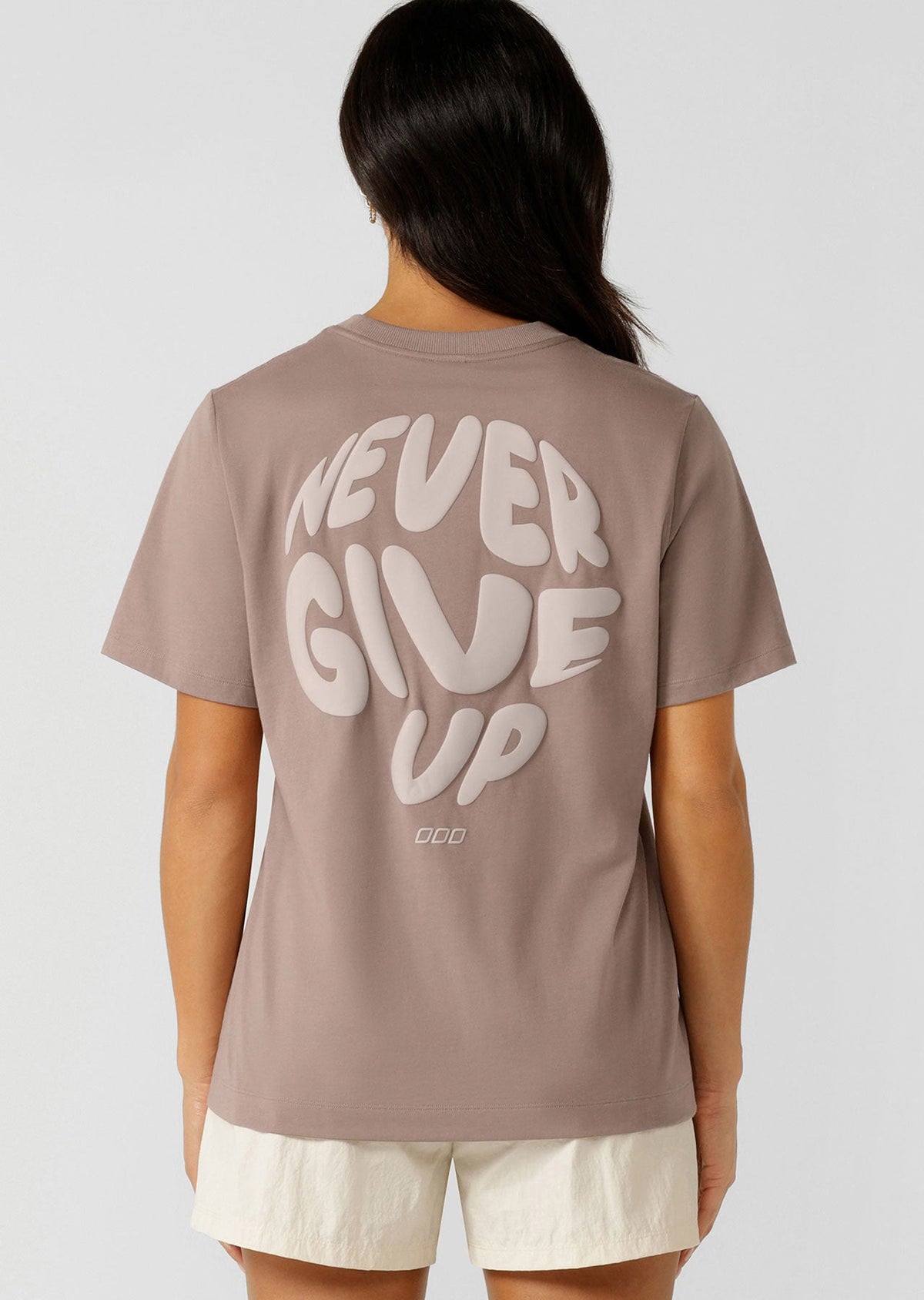 Never Give Up Relaxed T-Shirt