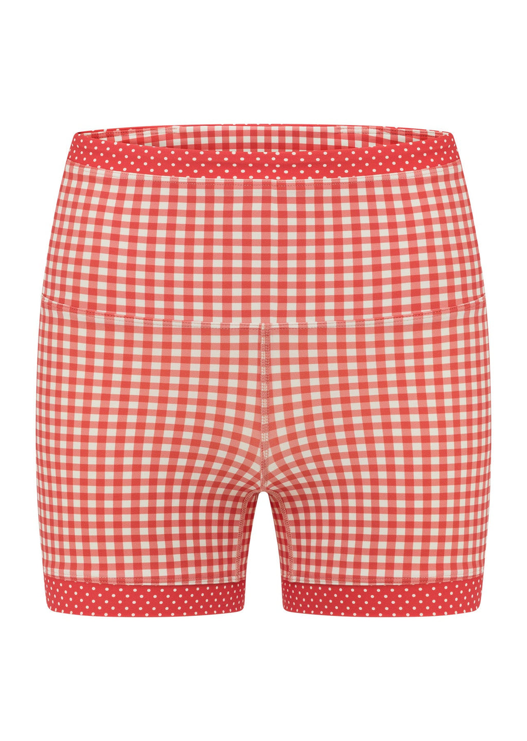 Coucou Gingham 12cm Bike Shorts