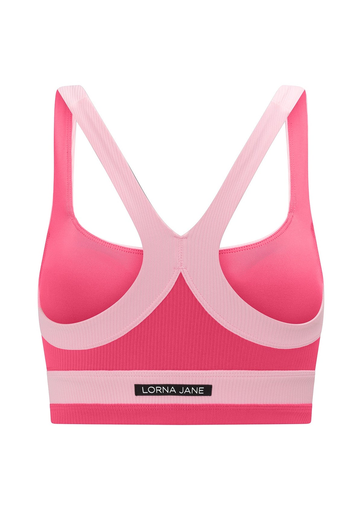 Flaunt It Rib Sports Bra