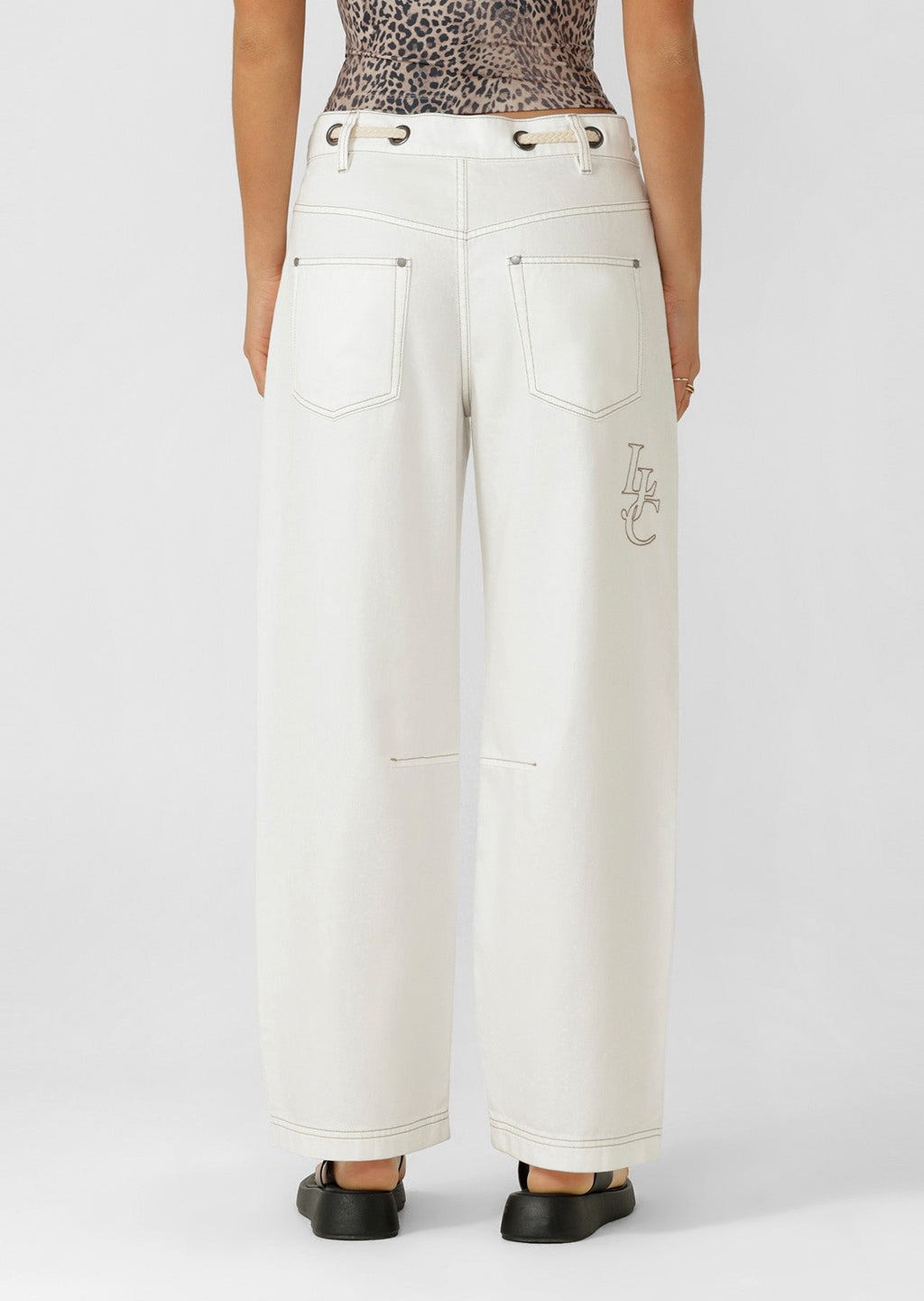 Off Duty Vintage Denim Pants