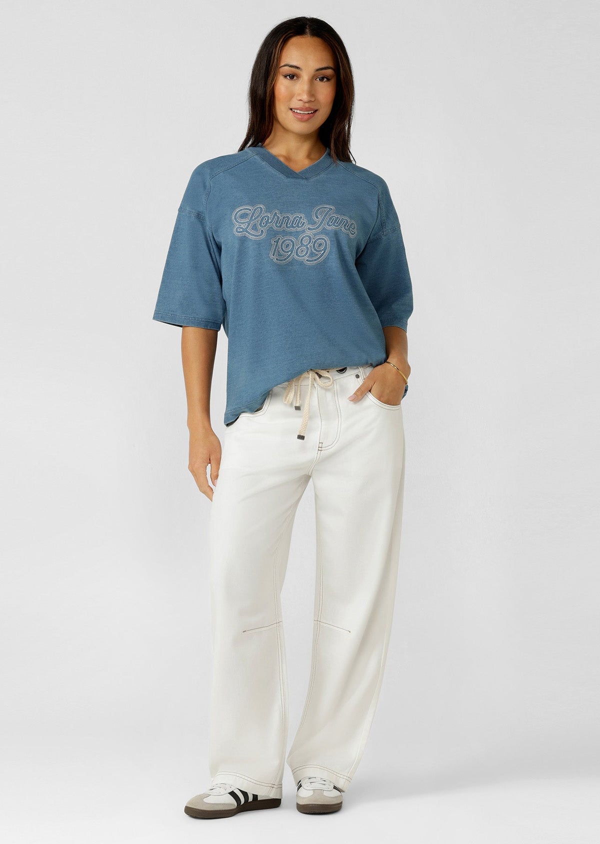 Off Duty Vintage Denim Pants