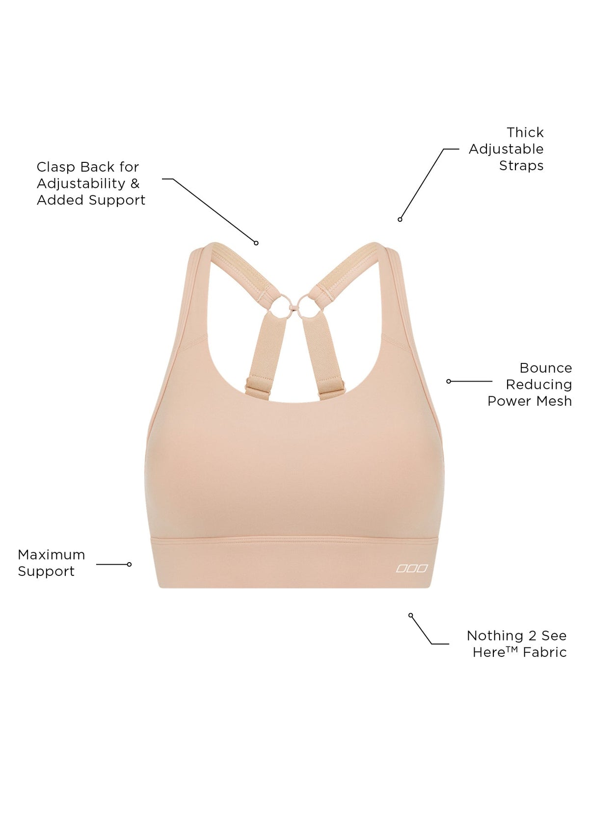 Amy Maximum Support Sports Bra