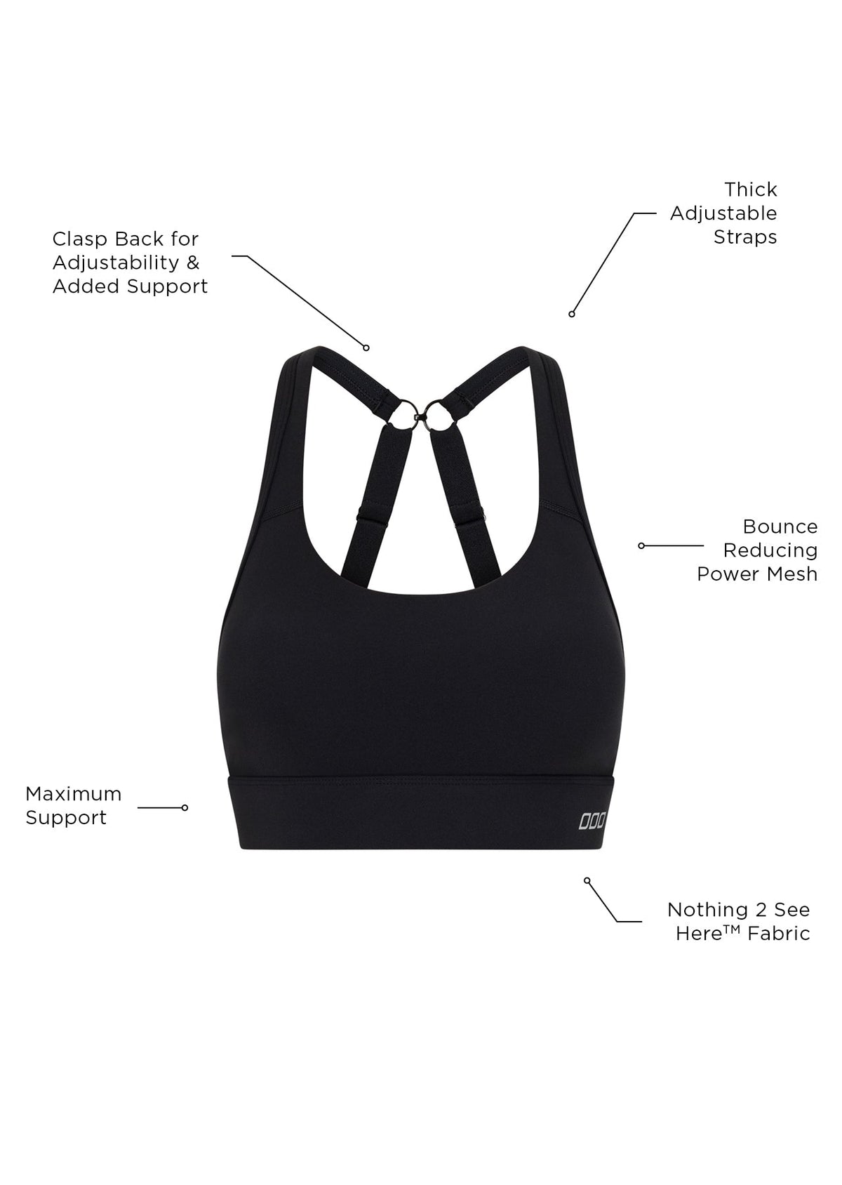 Amy Maximum Support Sports Bra