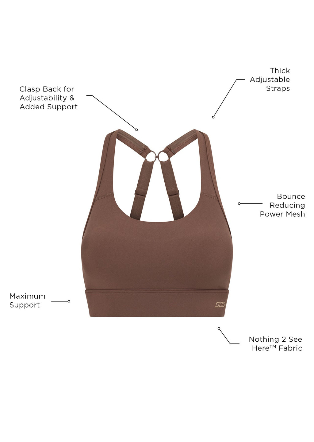 Amy Maximum Support Sports Bra