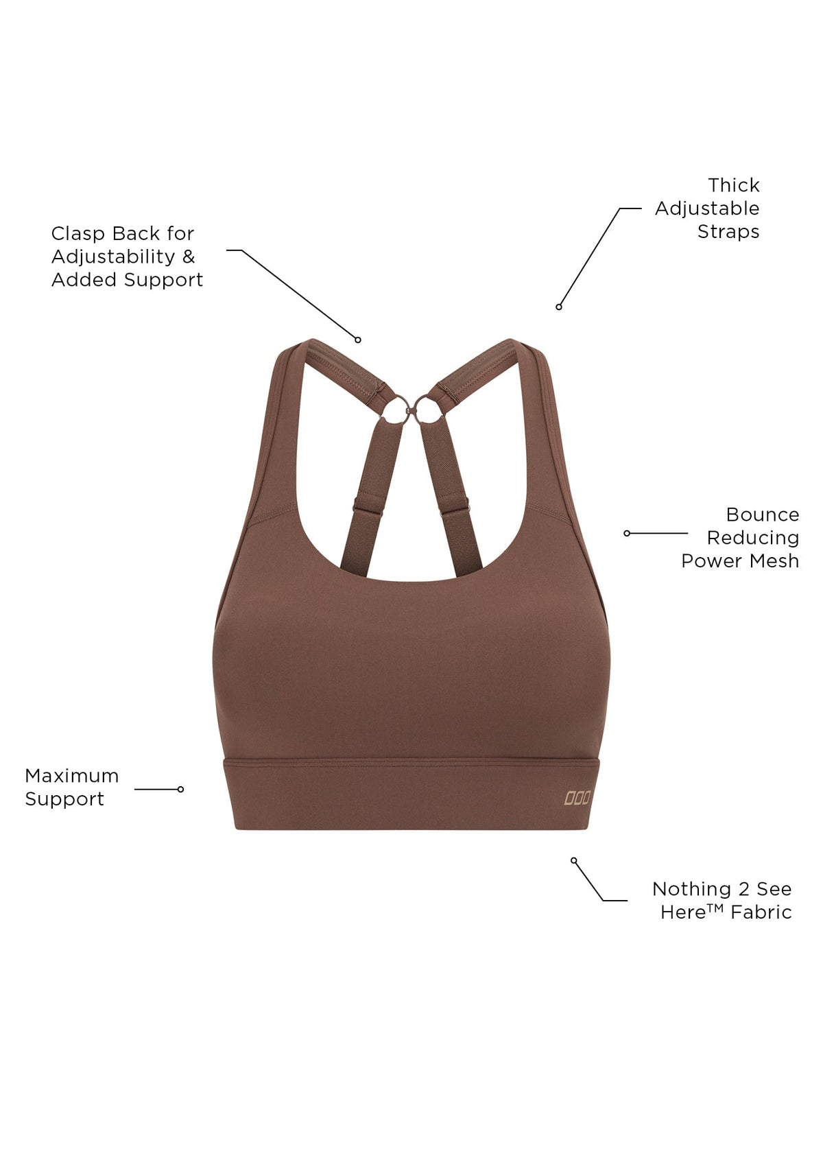 Amy Maximum Support Sports Bra