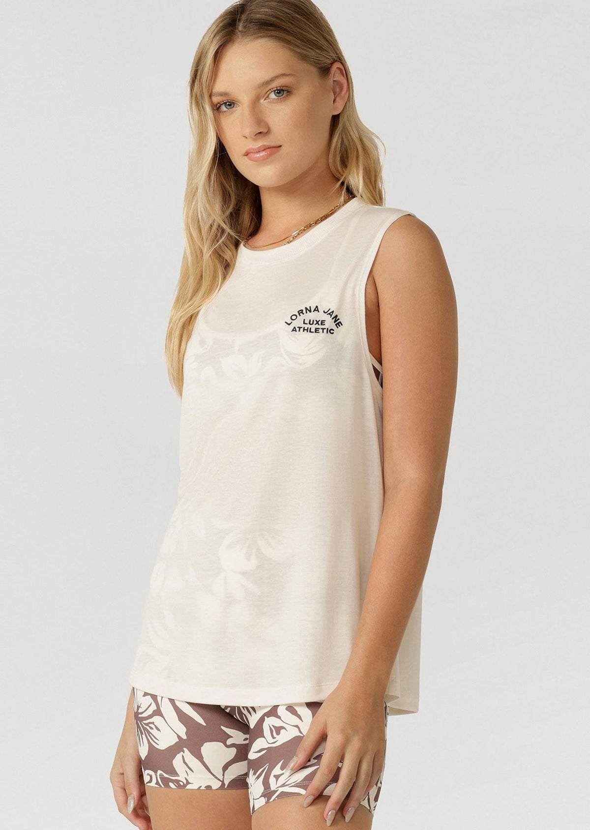 Lotus Muscle Tank