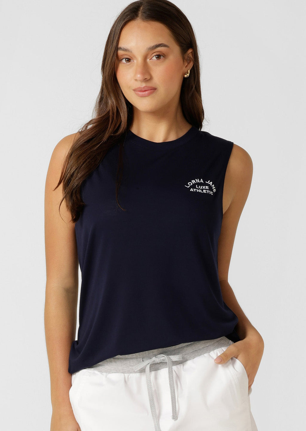 Lotus Muscle Tank