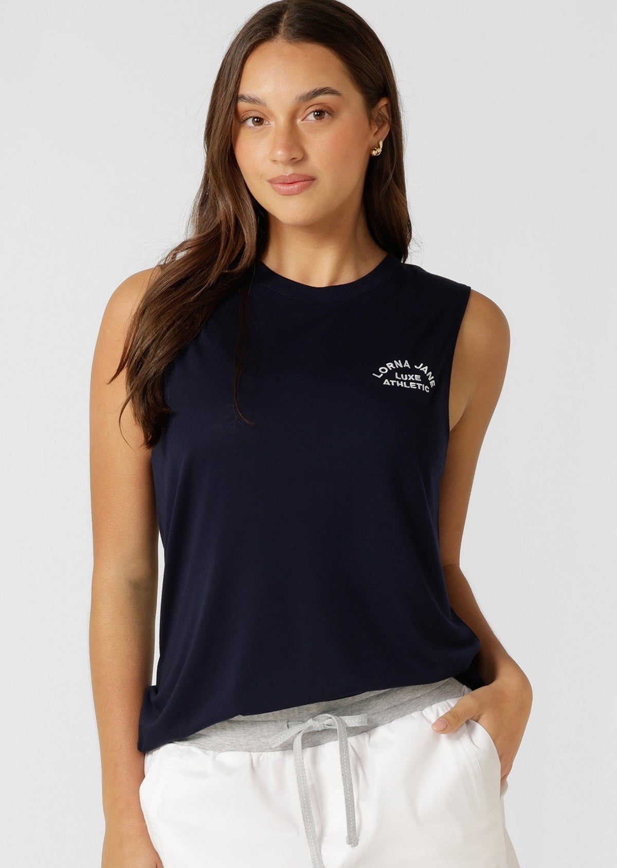 Lotus Muscle Tank