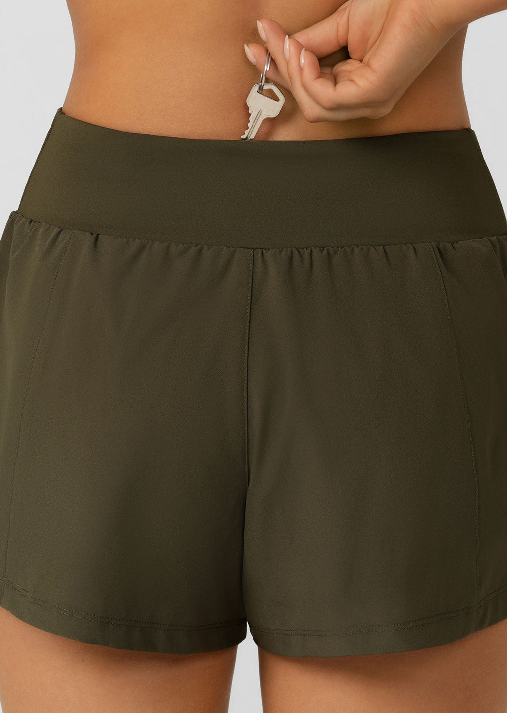 Amy Stretch & Stride Pocket Run Shorts
