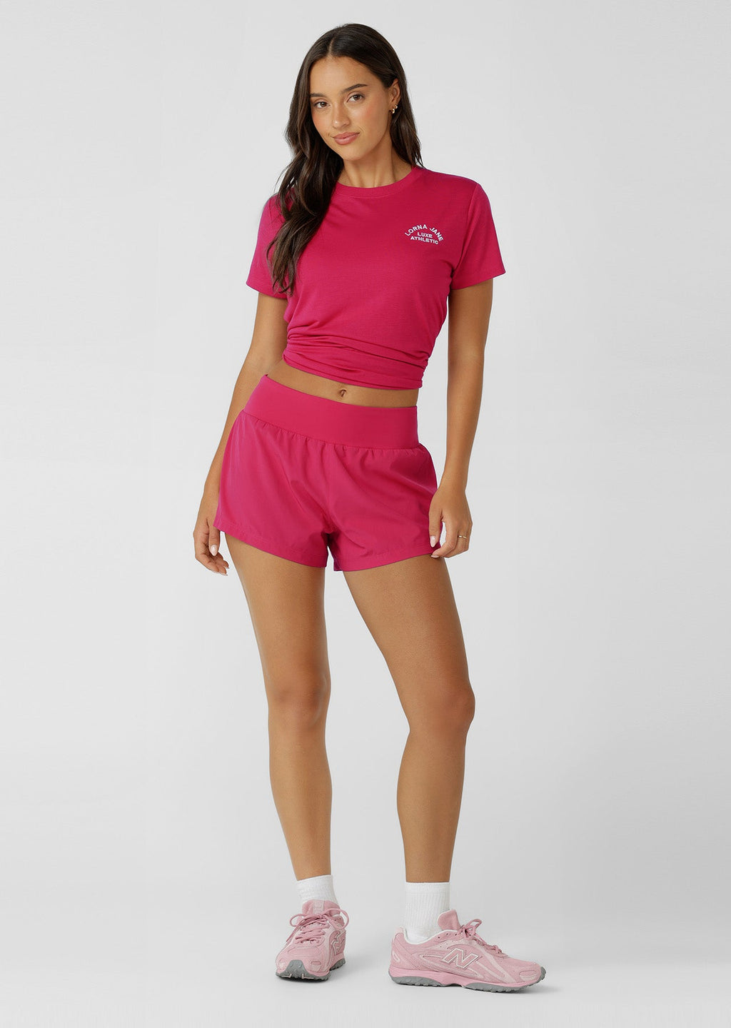 Amy Stretch & Stride Pocket Run Shorts