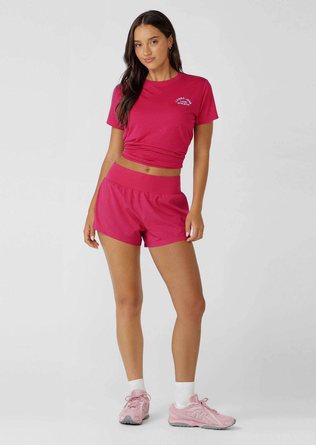 Amy Stretch & Stride Pocket Run Shorts