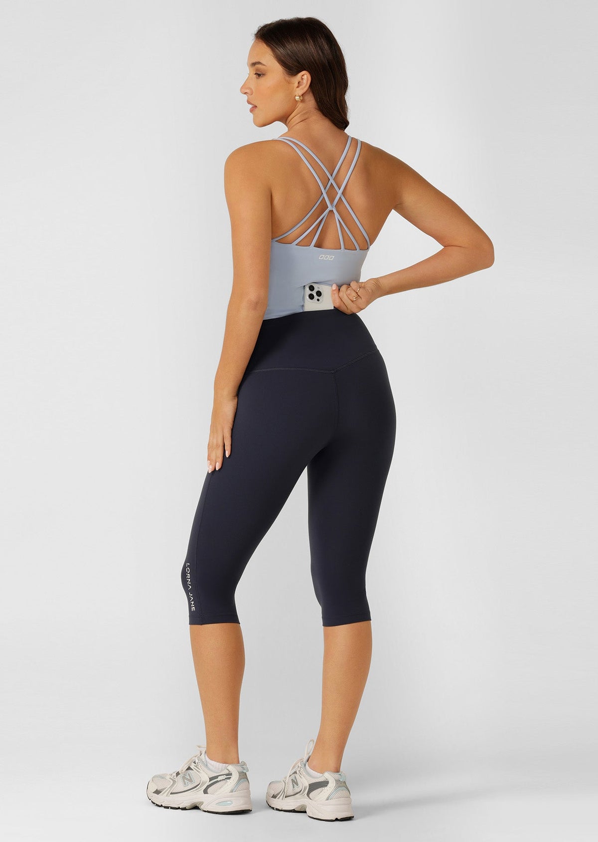 Lotus No Chafe Phone Pocket 3/4 Leggings