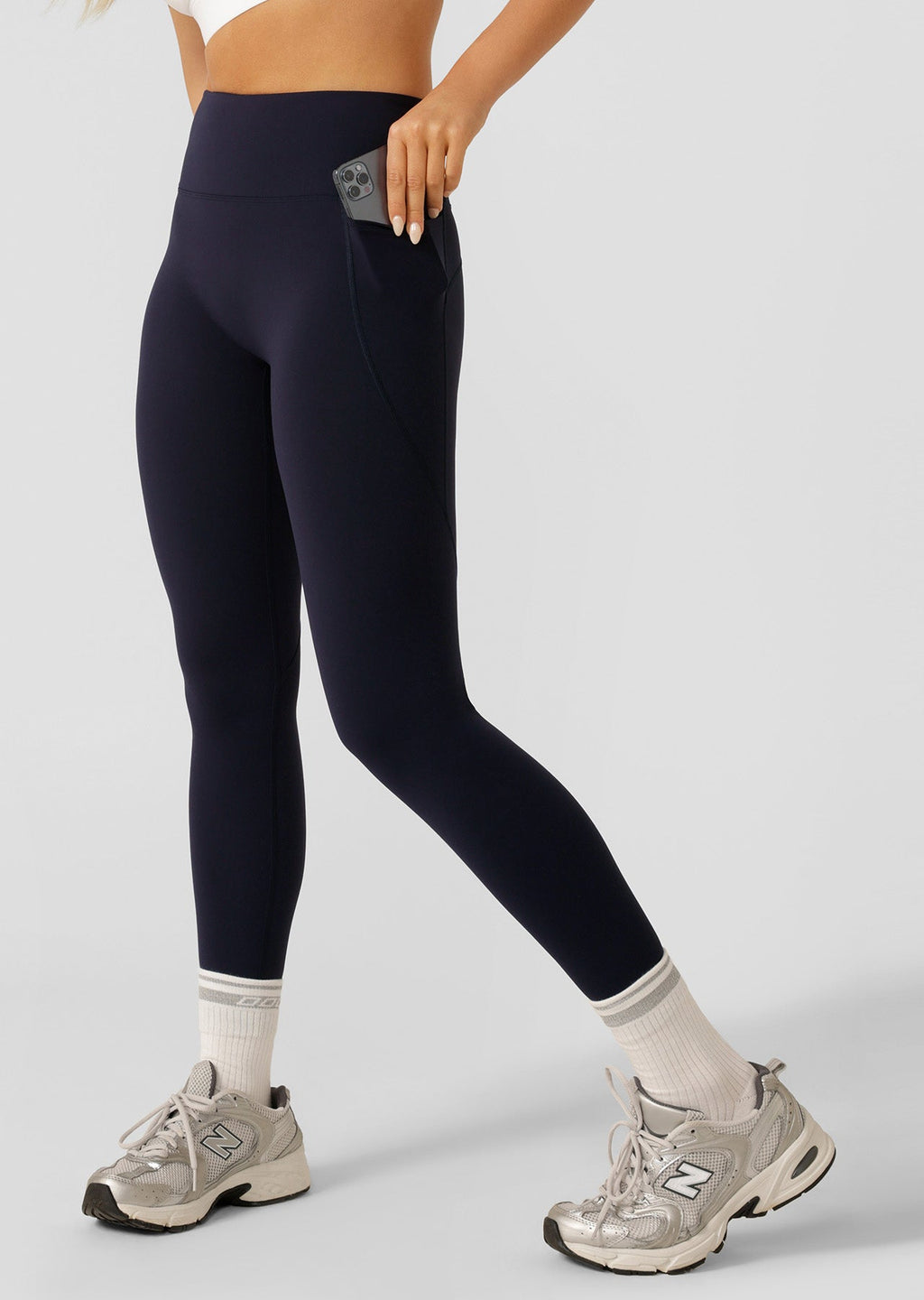 Amy No Ride Phone Pocket Ankle Biter Leggings