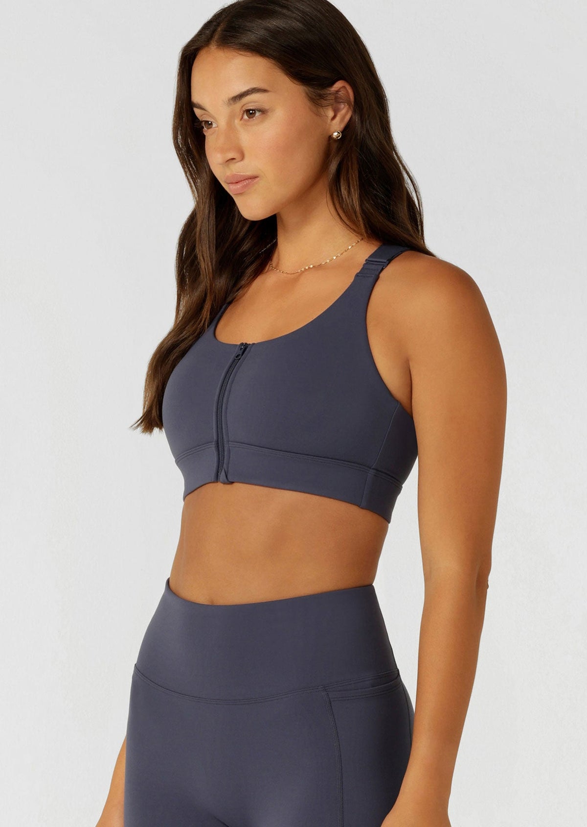 Easy Zip On Max Support Sports Bra