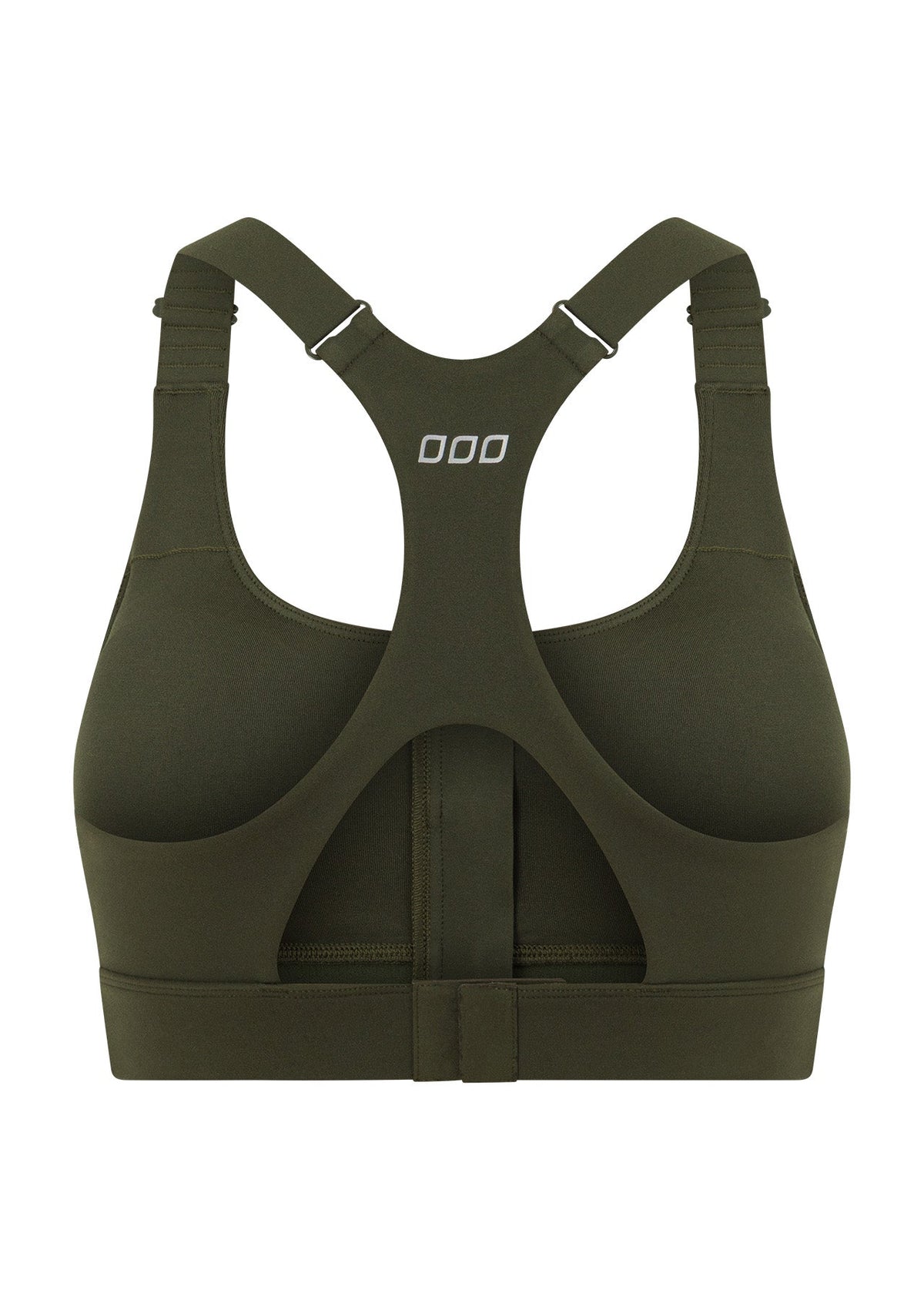 Easy Zip On Max Support Sports Bra