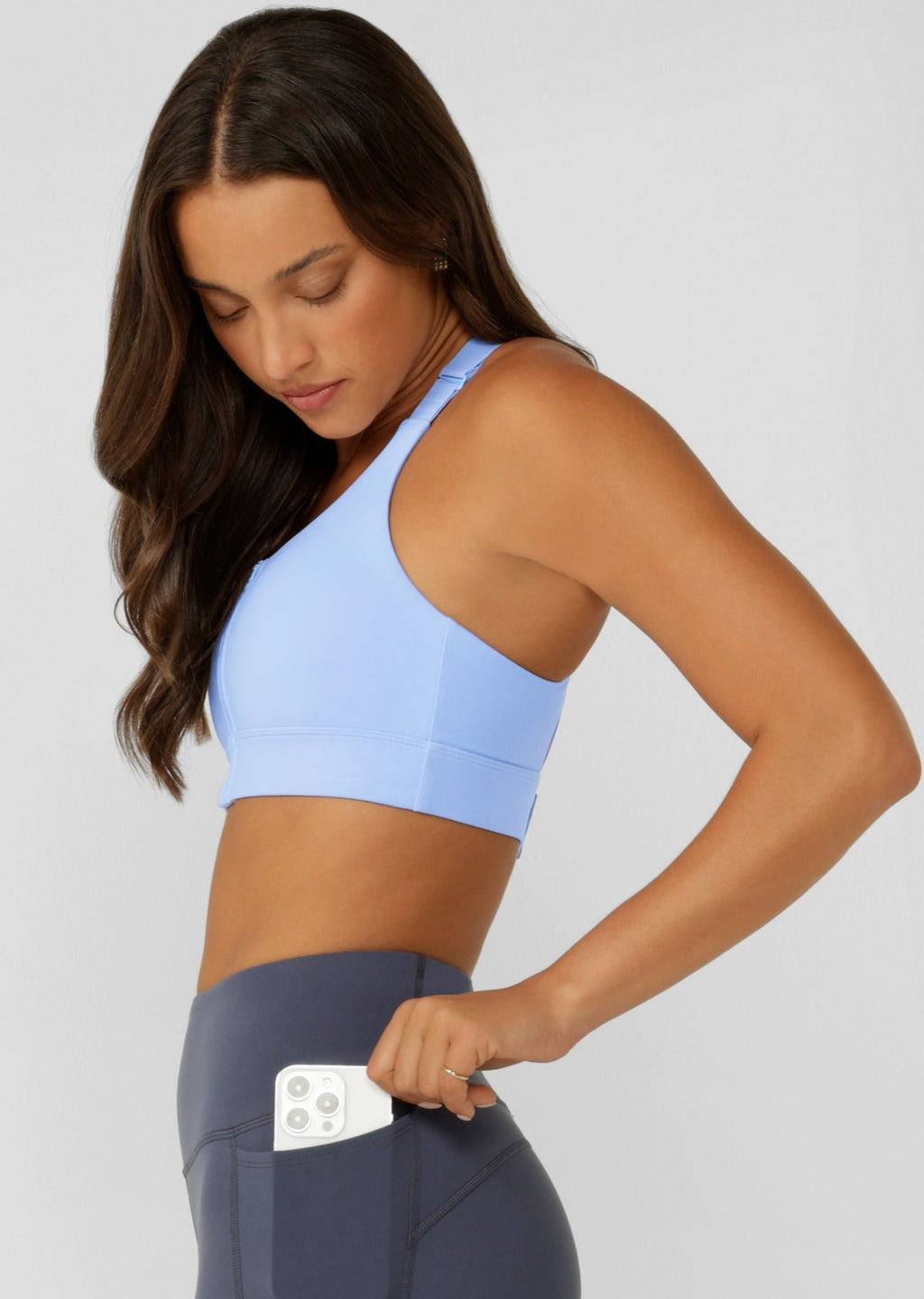 Easy Zip On Max Support Sports Bra