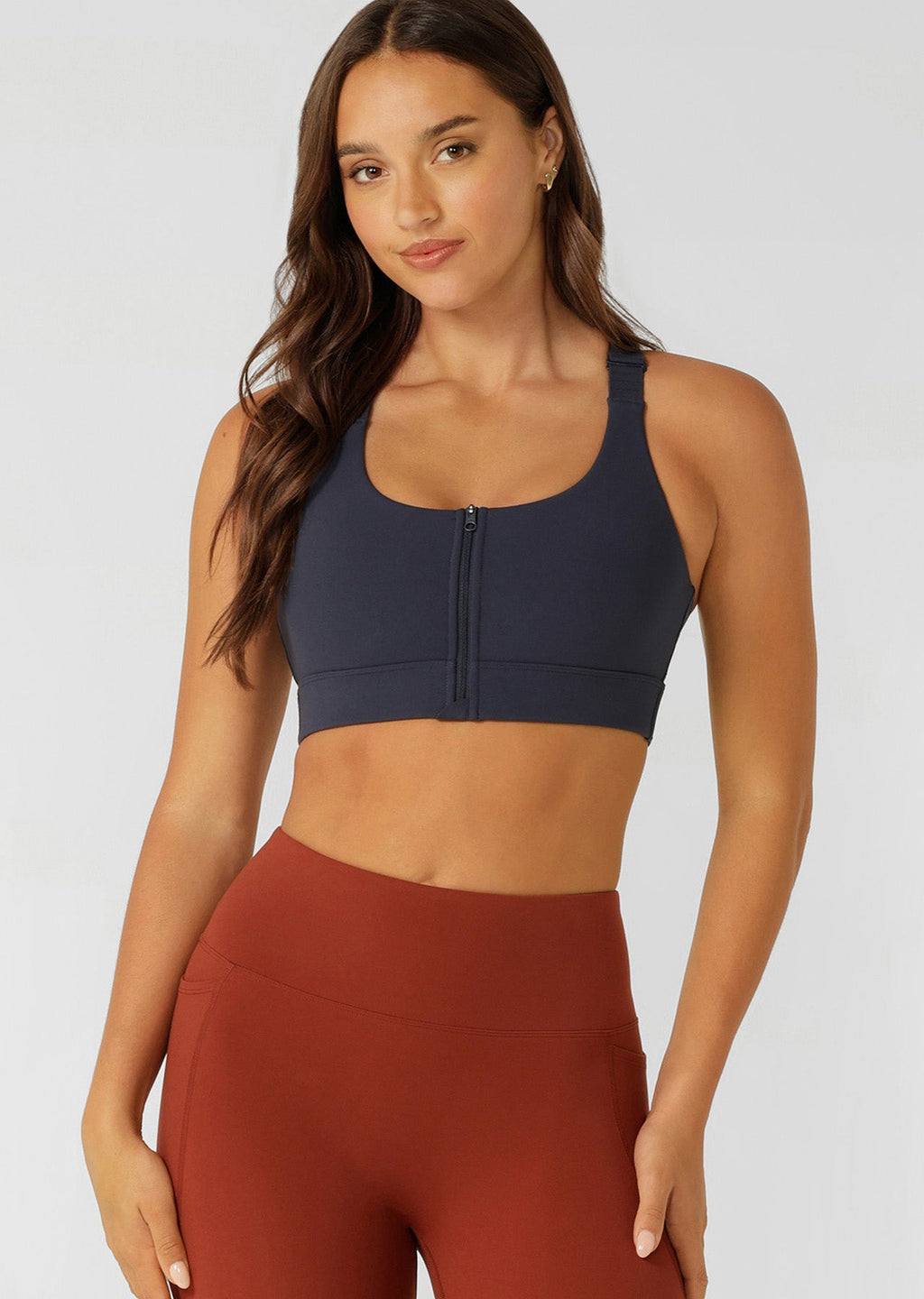 Easy Zip On Max Support Sports Bra