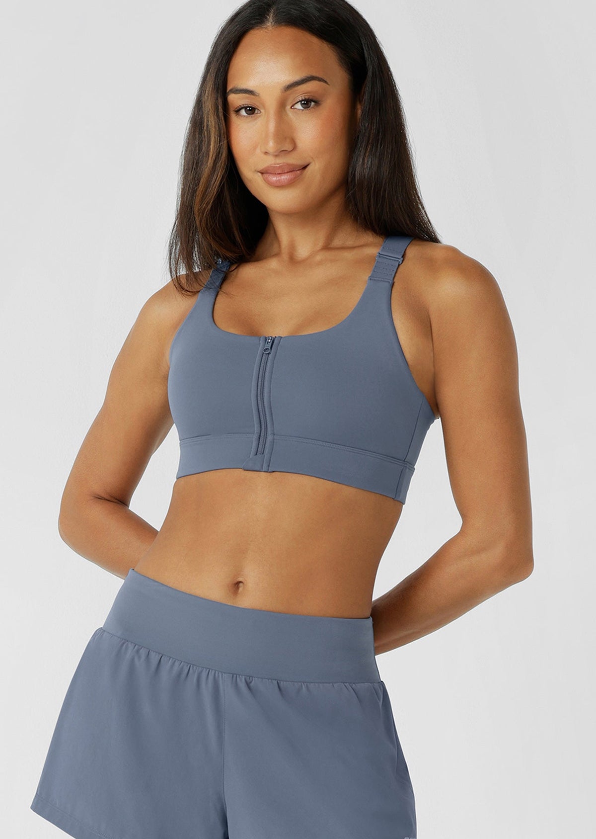 Easy Zip On Max Support Sports Bra