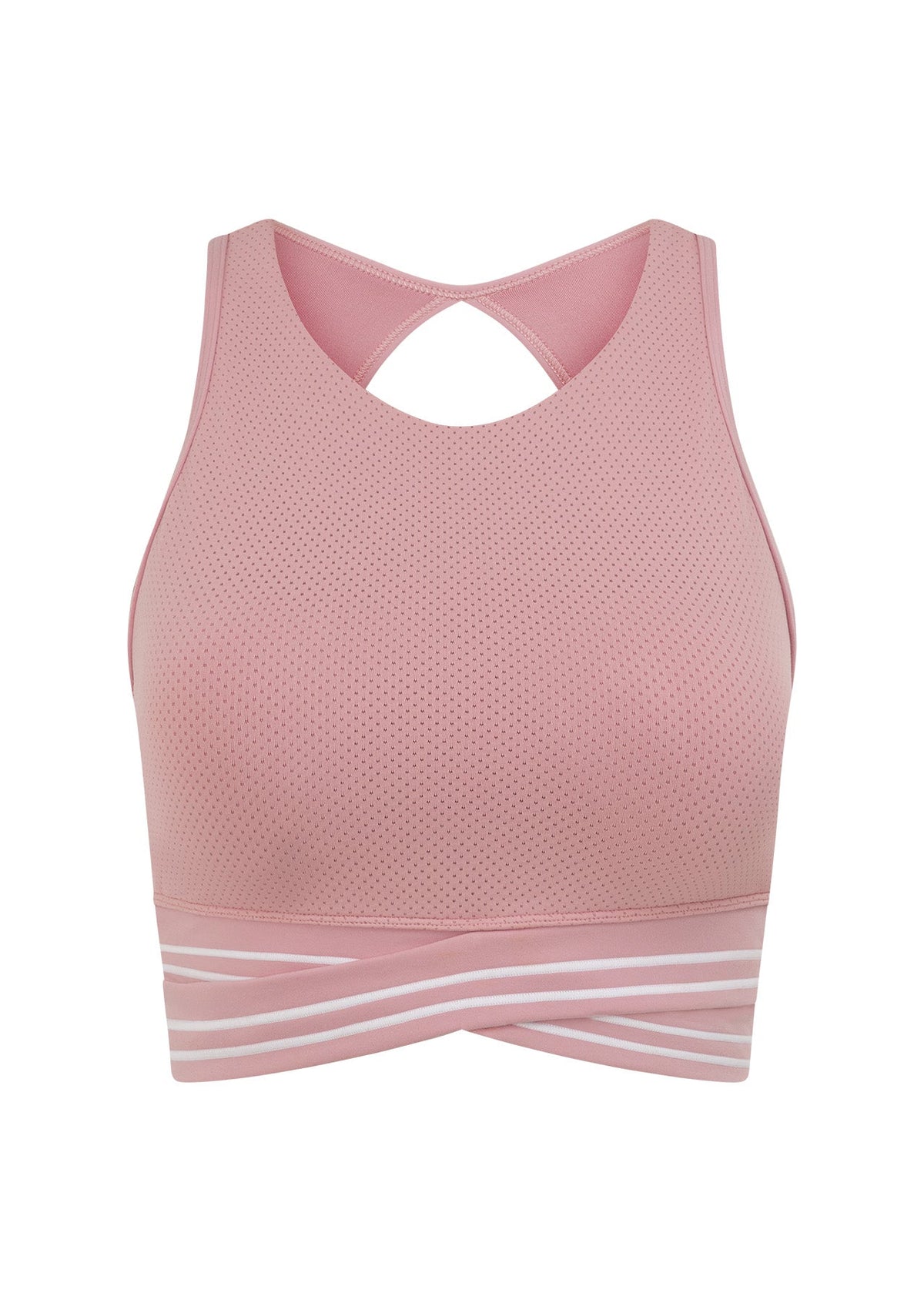 Get Fit Stripe Sports Bra