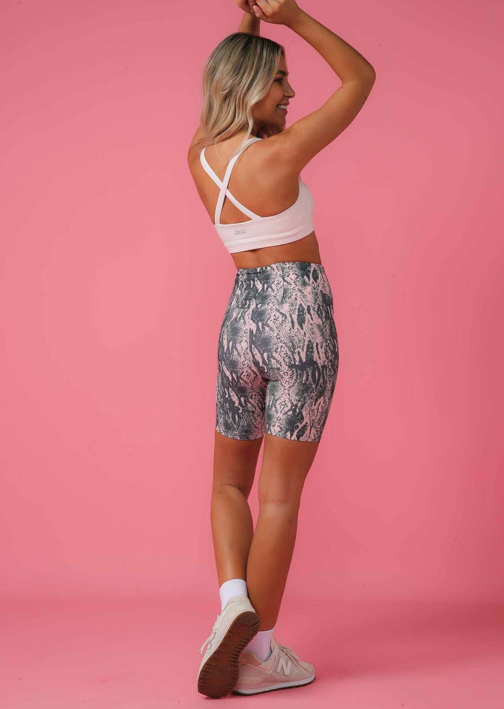 Gathered Panel Sports Bra