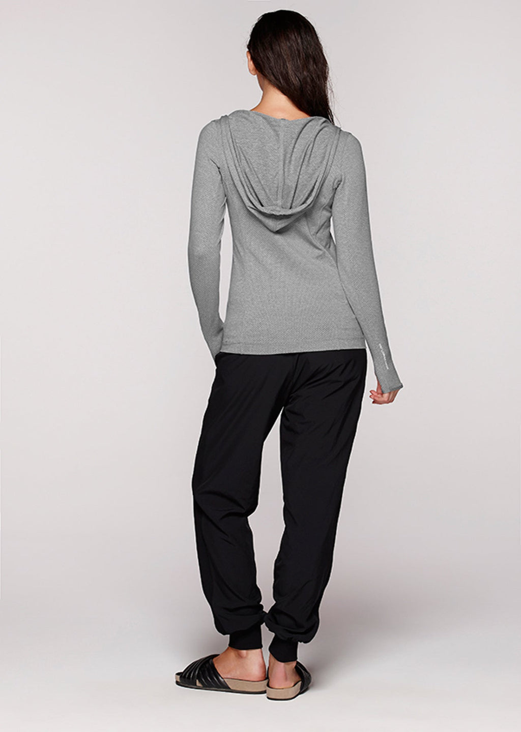 Abbey Hooded Excel L/Slv Top