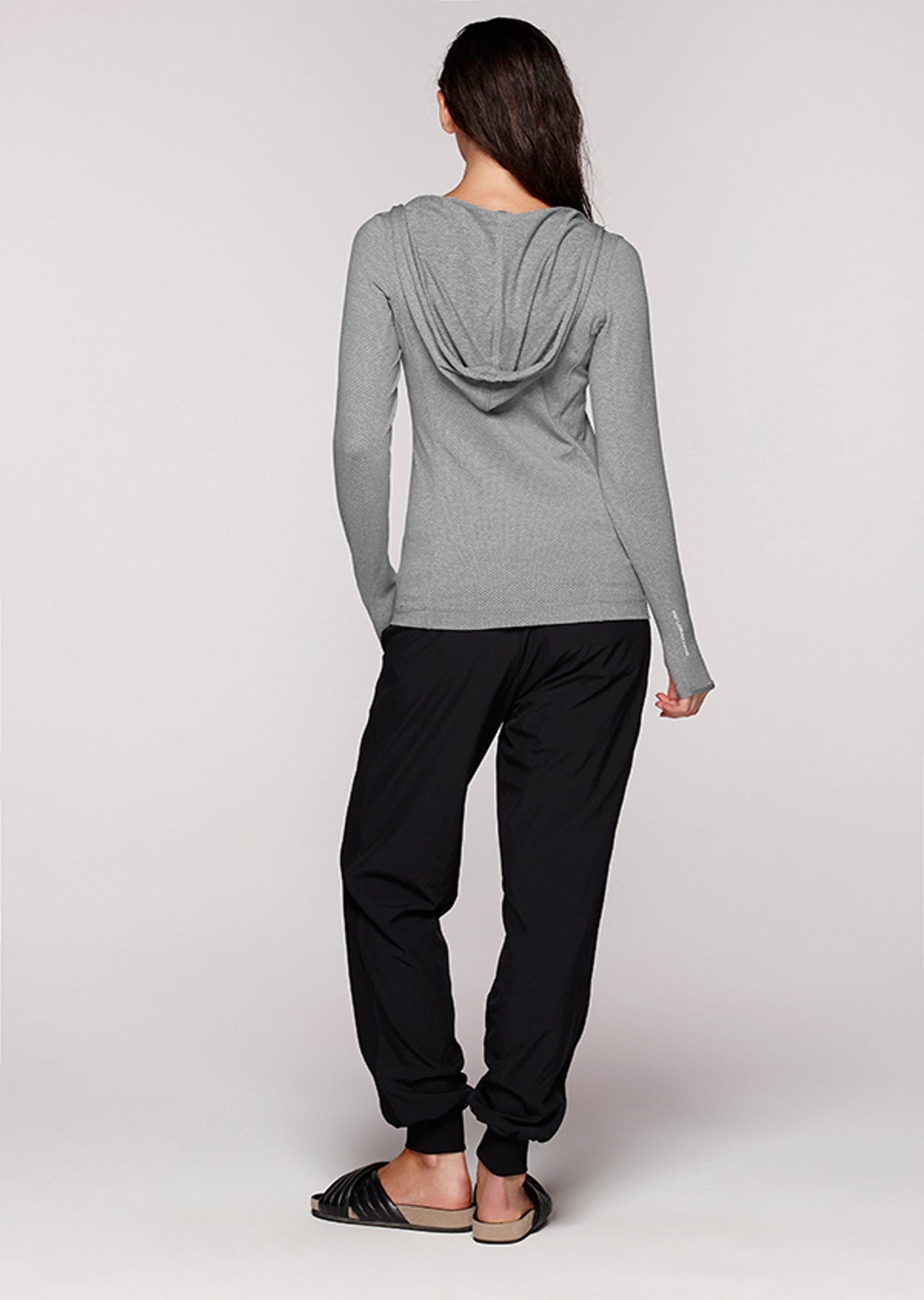Abbey Hooded Excel L/Slv Top
