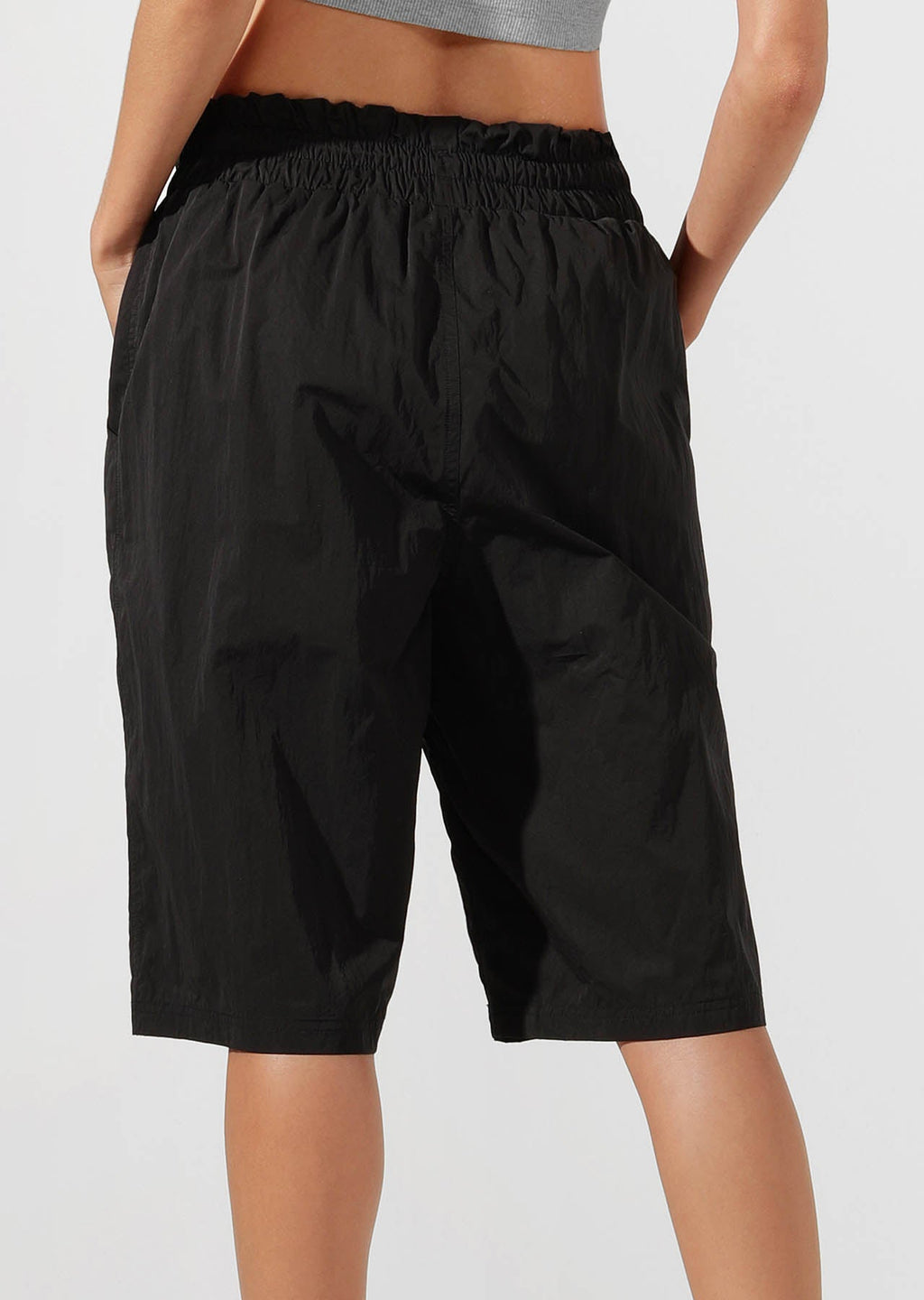 Alpha Paperbag Waist 3/4 Pants