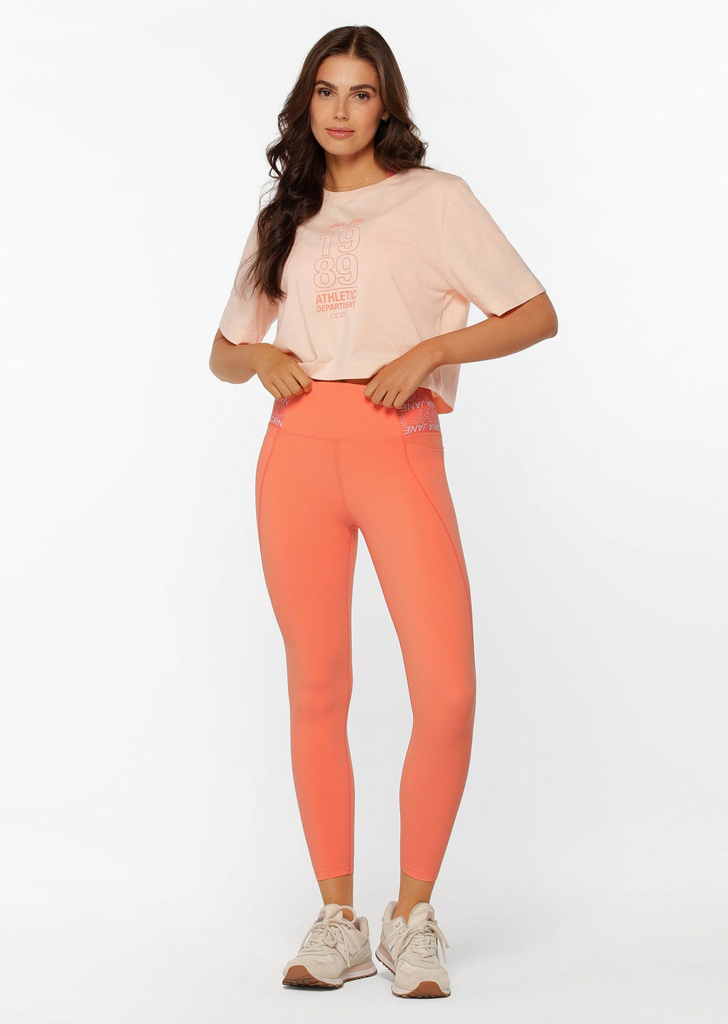 Athletic Department Oversized Cropped Tee