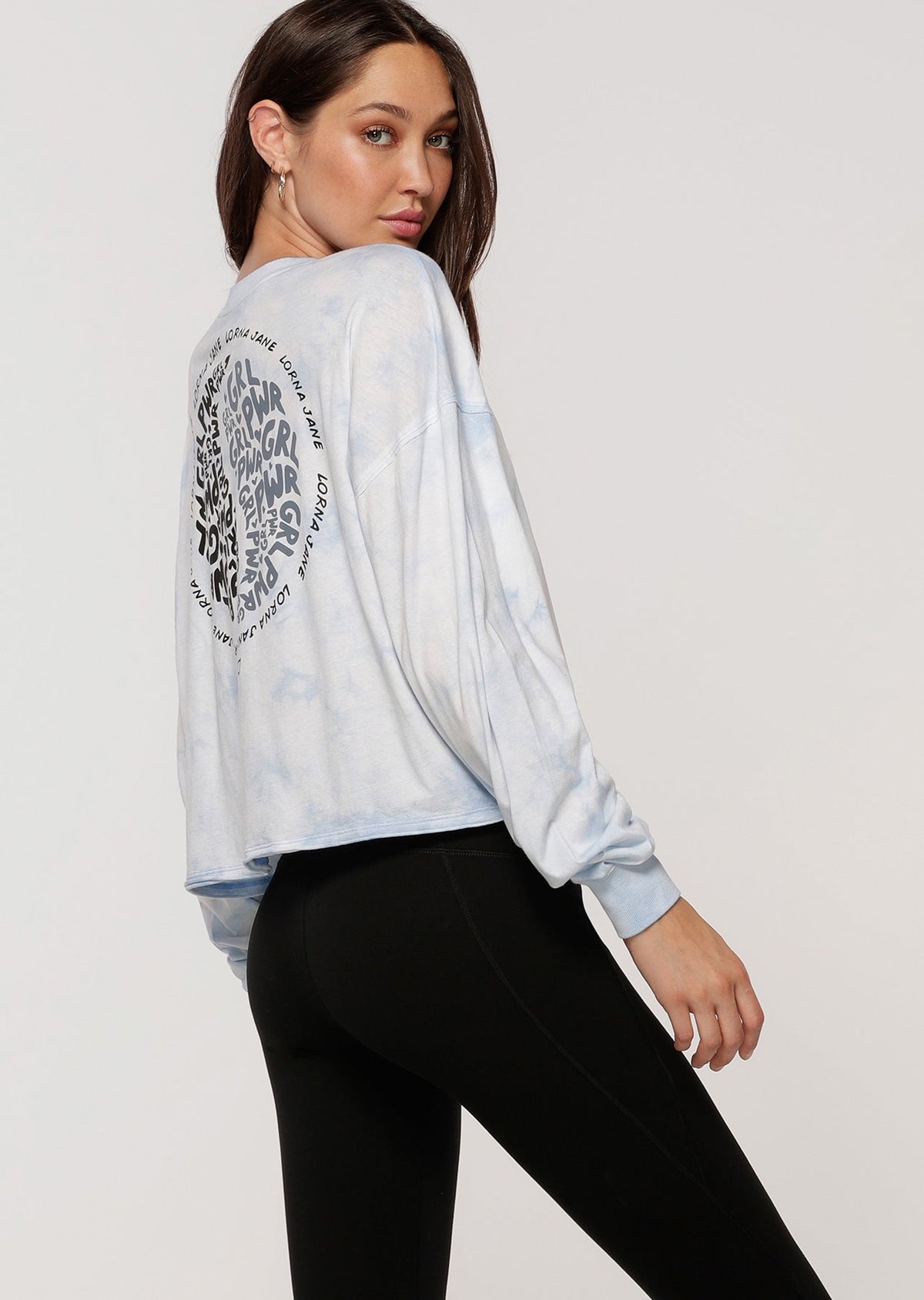 Aura Tie Dye Long Sleeve Top