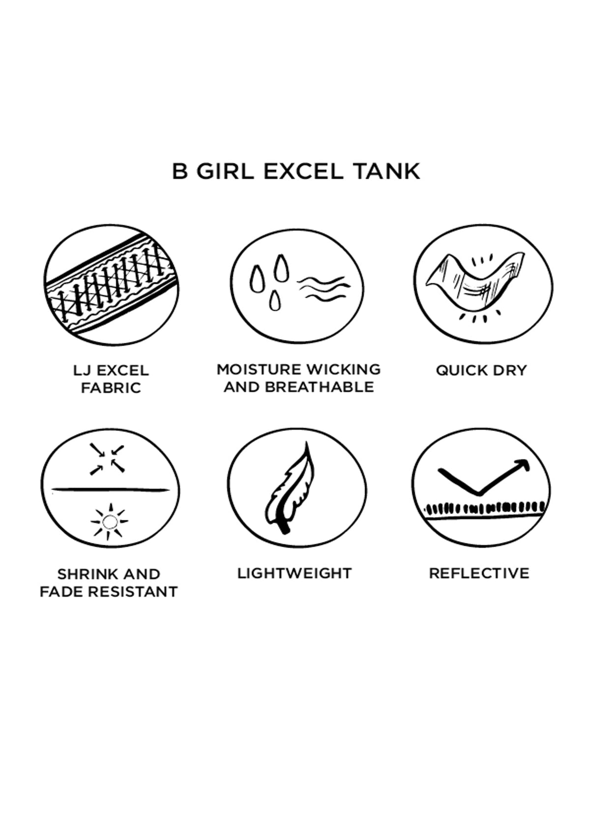 B Girl Excel Tank