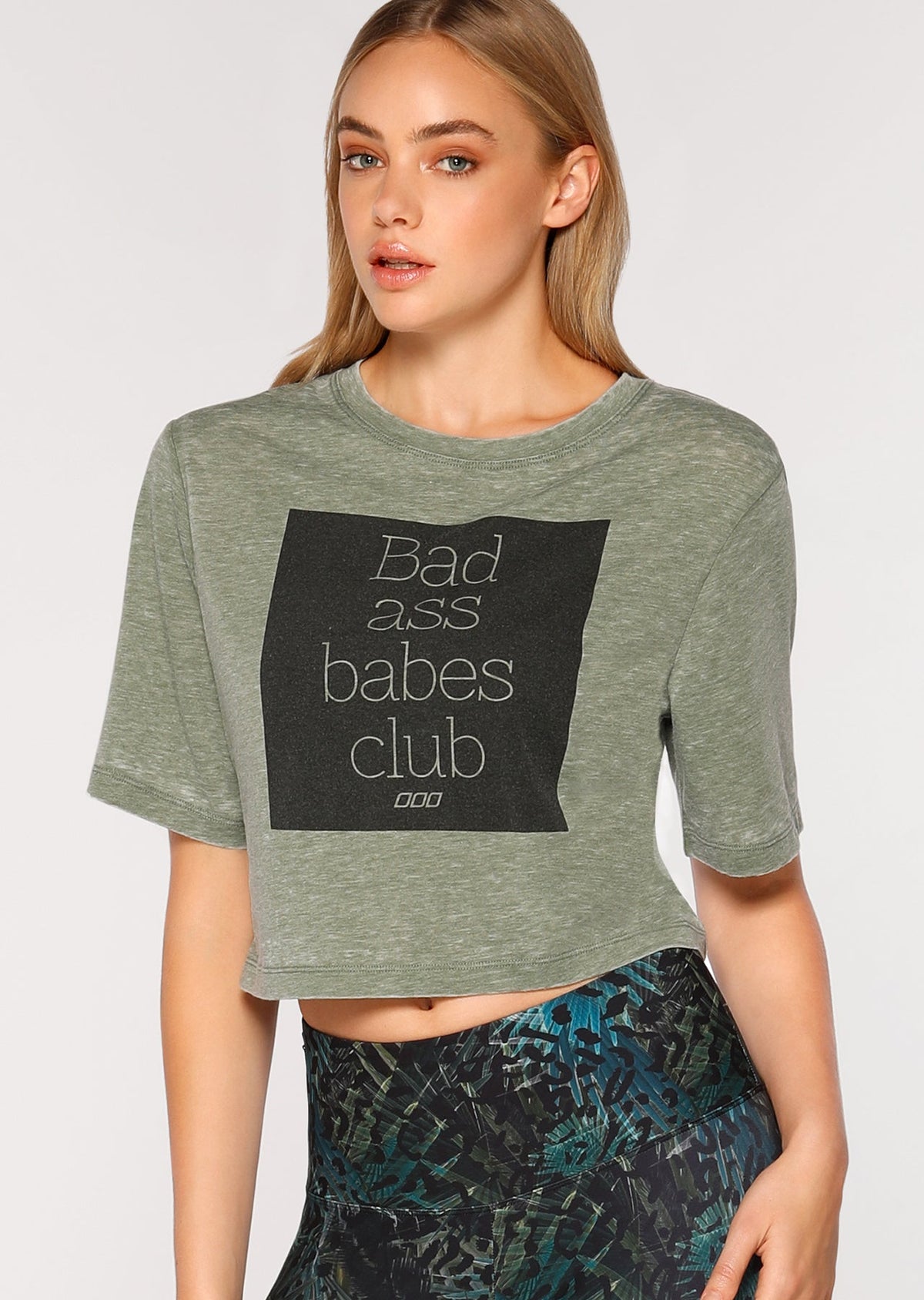 Babes Club Cropped Tee