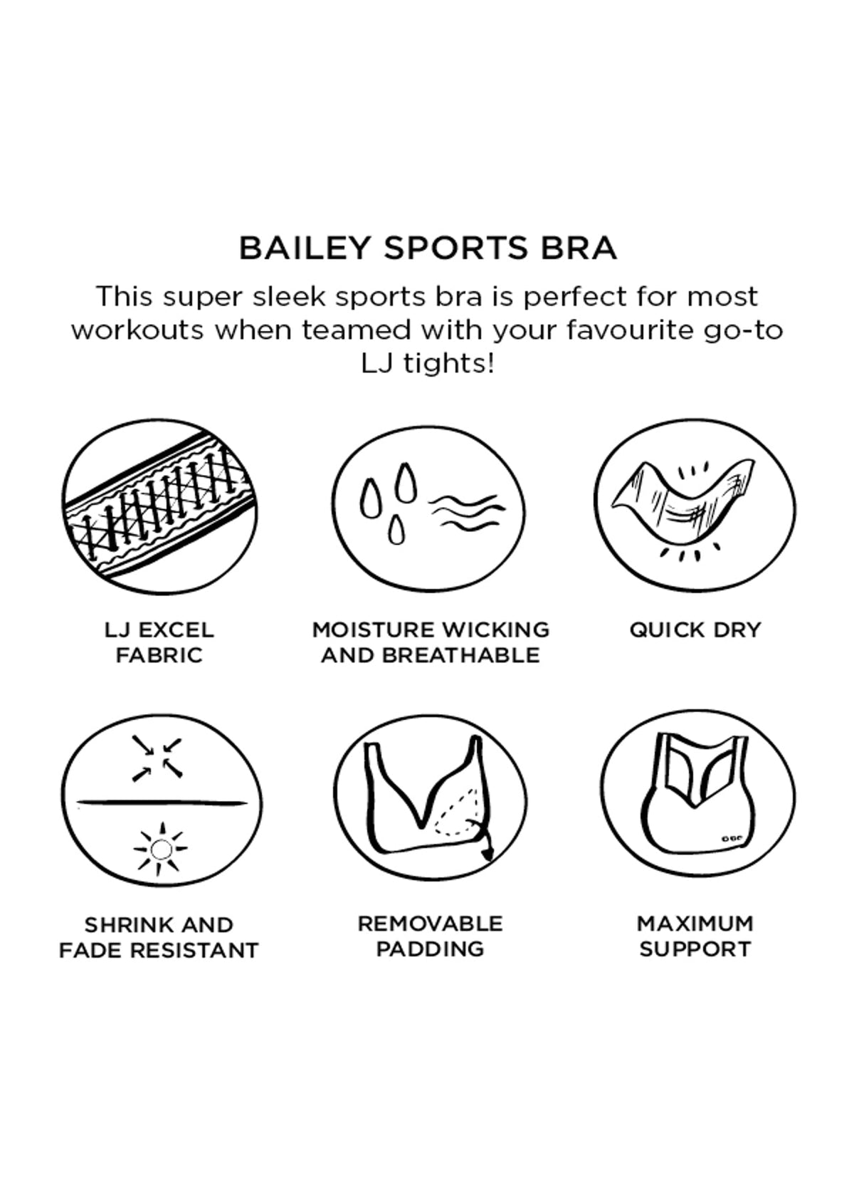 Bailey Sports Bra
