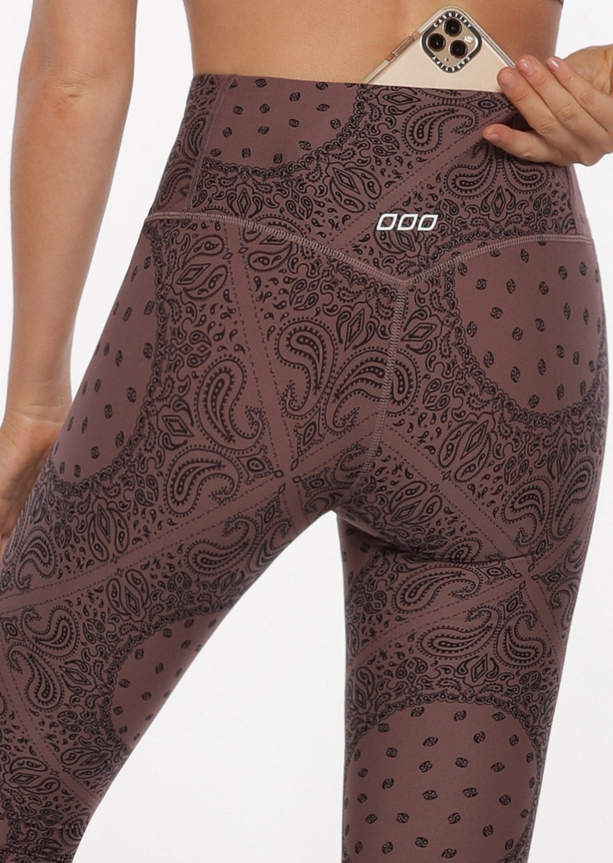 Bandana Booty Shaper Full Length Leggings